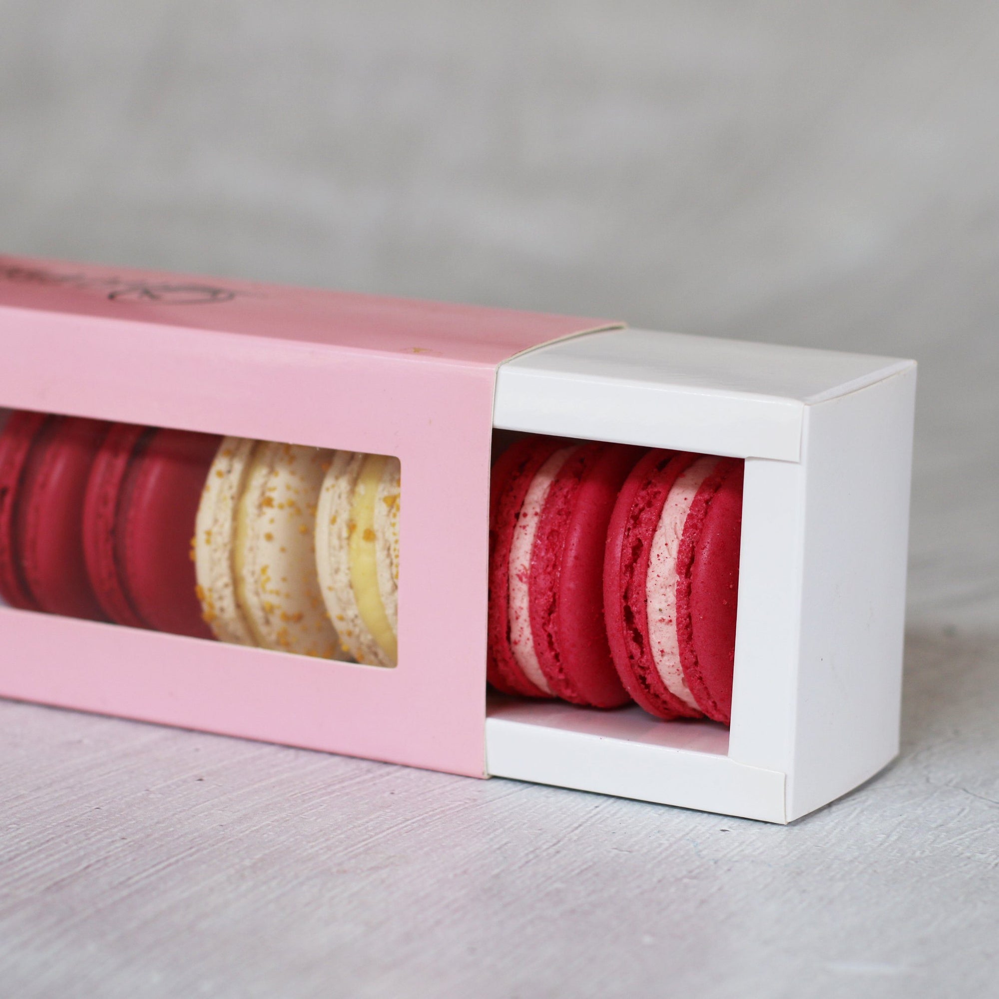 The Macaron LOVE box 12 Pack General The Cupcake Queens 