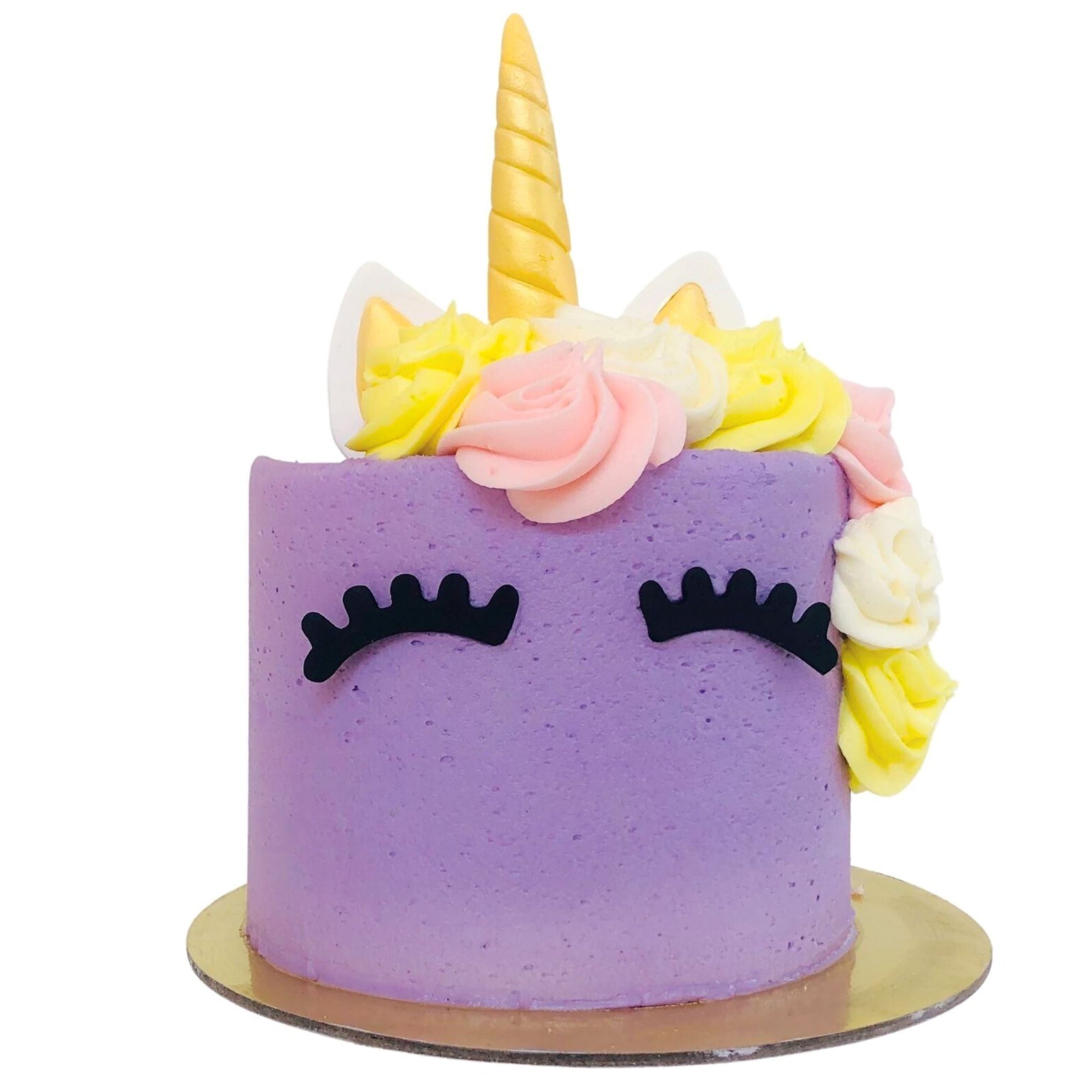 The Unicorn Cake in Purple Cakes The Cupcake Queens 