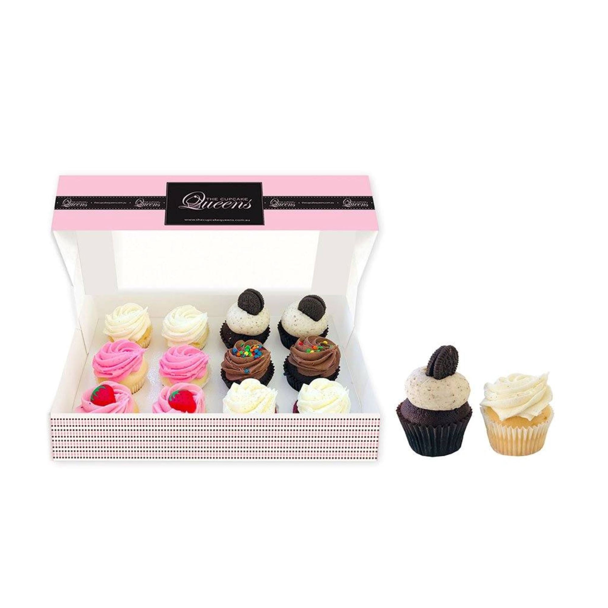 Mini Daily Favourites 12 Pack Cupcakes The Cupcake Queens 