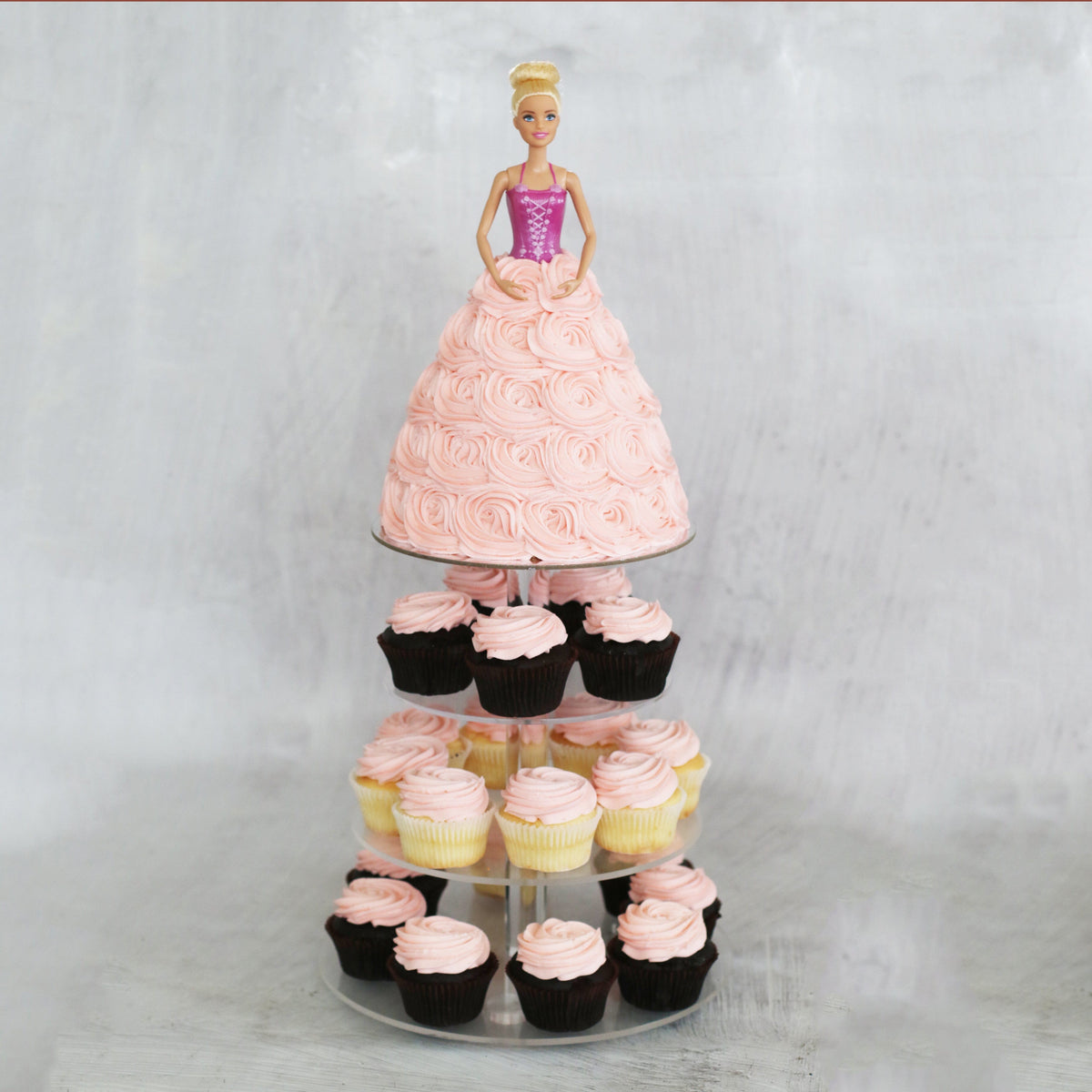 Ballerina Sophie Deluxe Tower Cakes The Cupcake Queens 