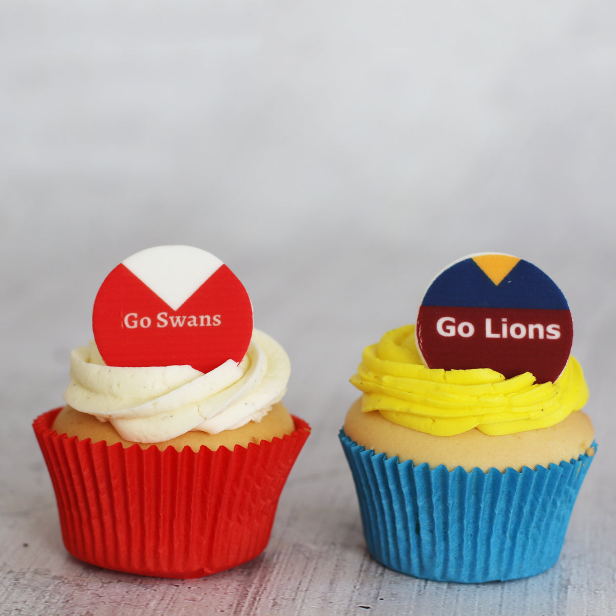 2024 Grand Final Cupcakes