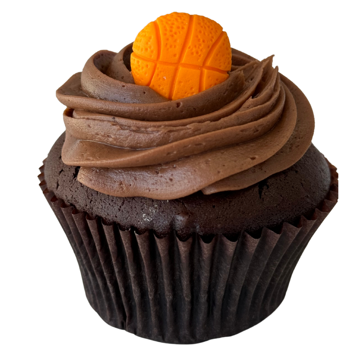 Basketball Cupcake