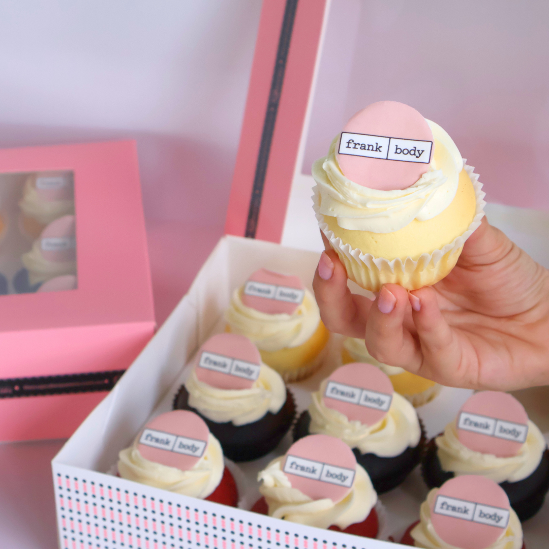 Corporate Logo Cupcakes - Regular-The Cupcake Queens