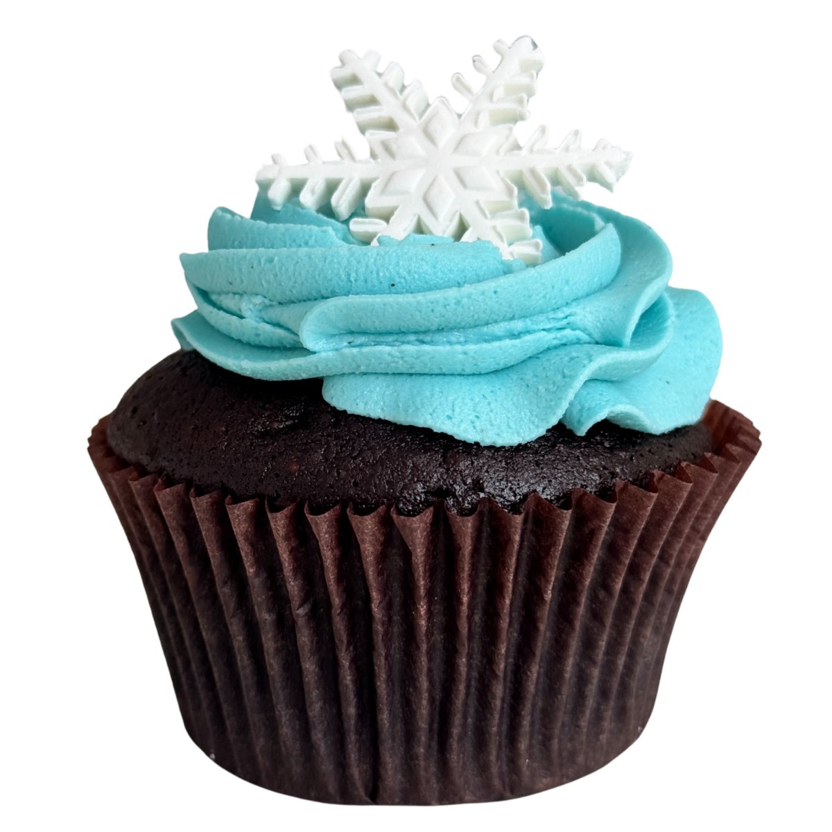 Snowflake Cupcake