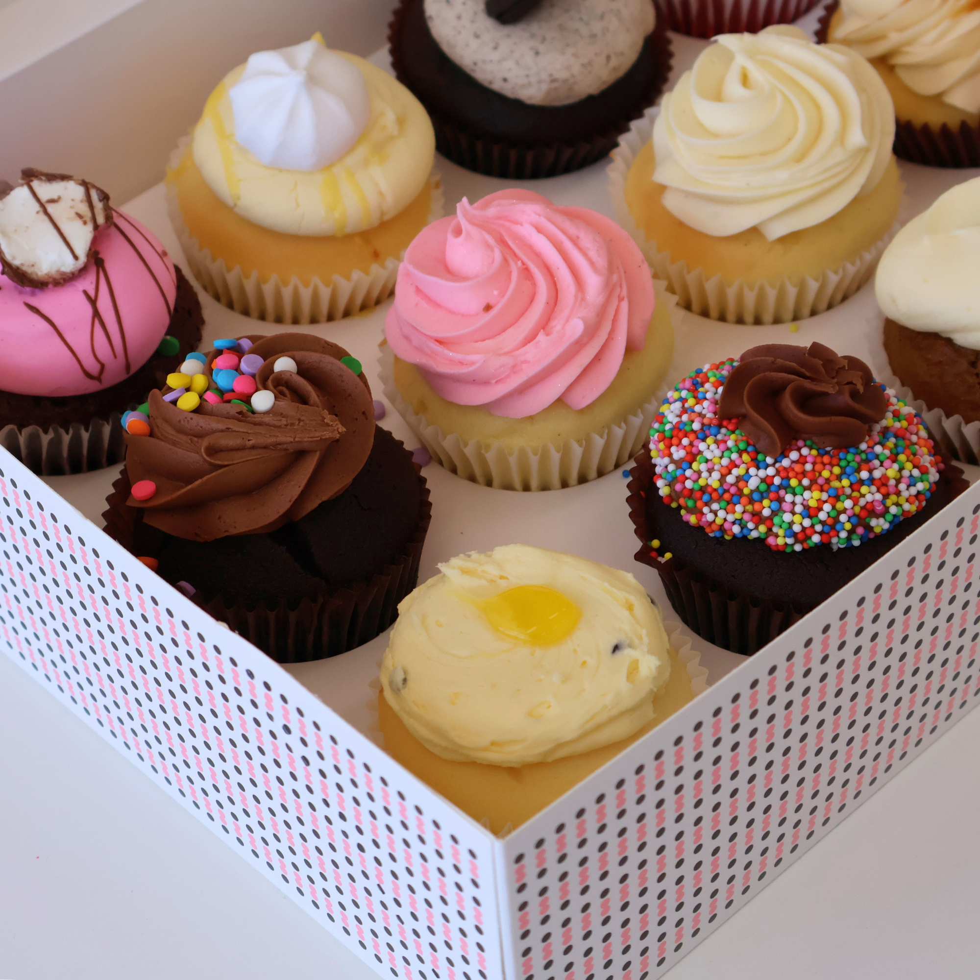 Create Your Own 12 Flavours Box-The Cupcake Queens