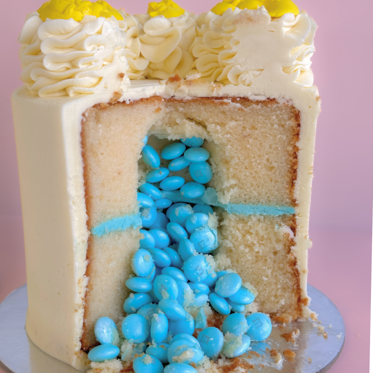 Gender Reveal Cake