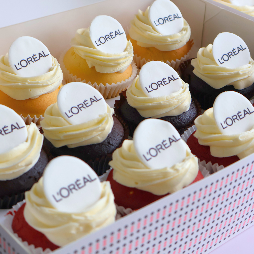 Corporate Logo Cupcakes - Regular