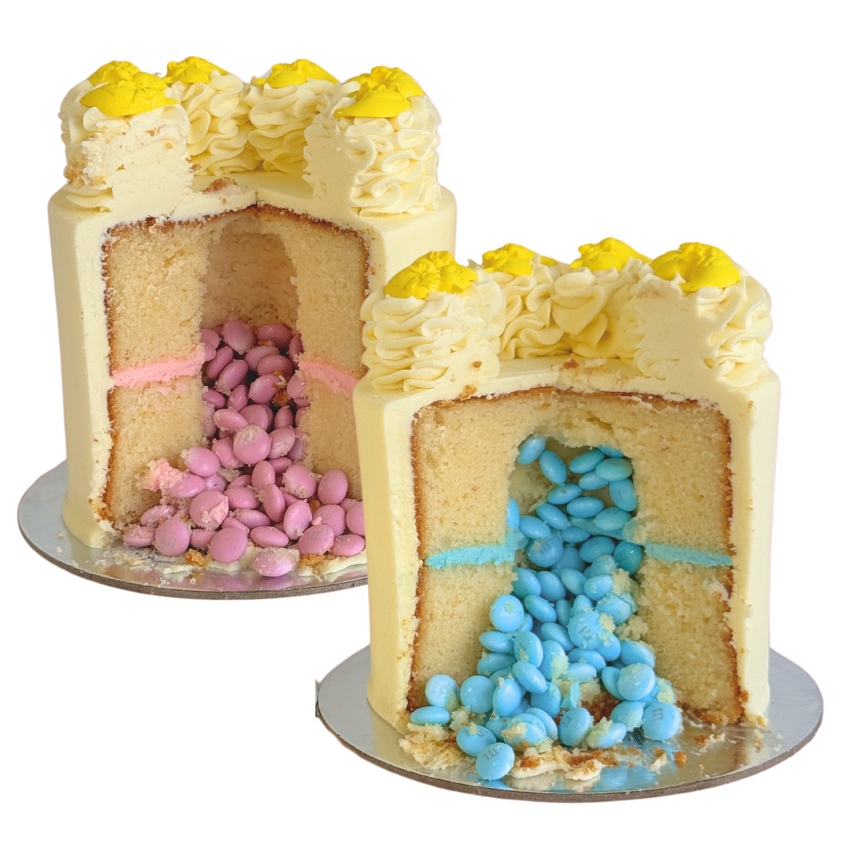 Gender Reveal Cake