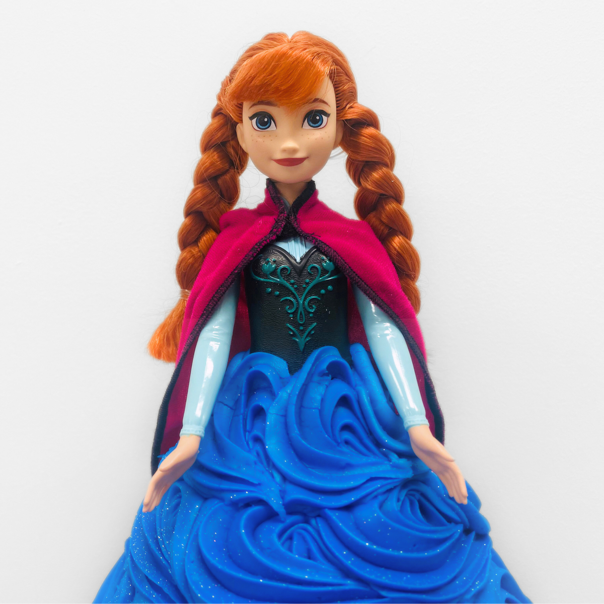 Anna Frozen Doll Cake-The Cupcake Queens