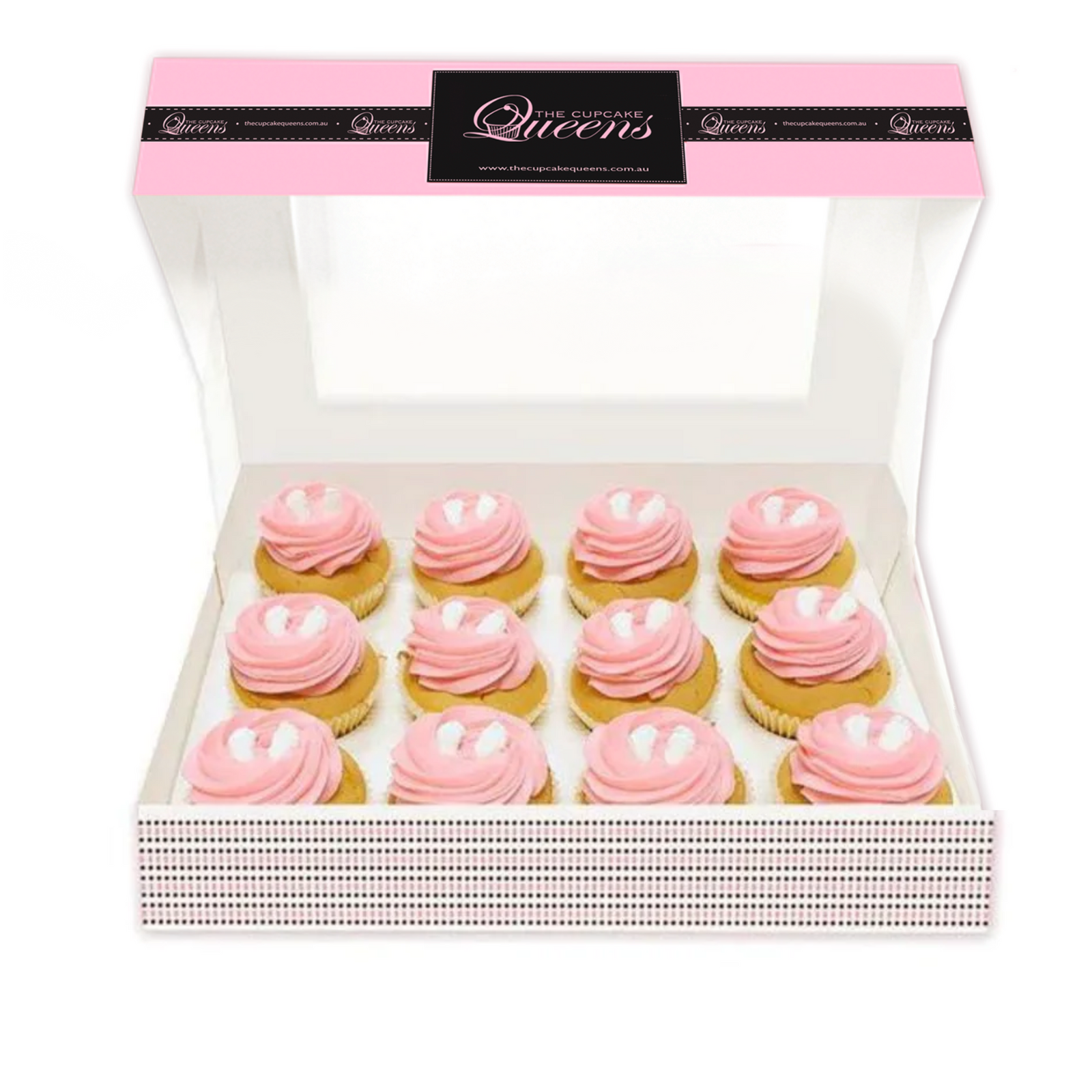 Baby Pink Deluxe Gift Box-The Cupcake Queens