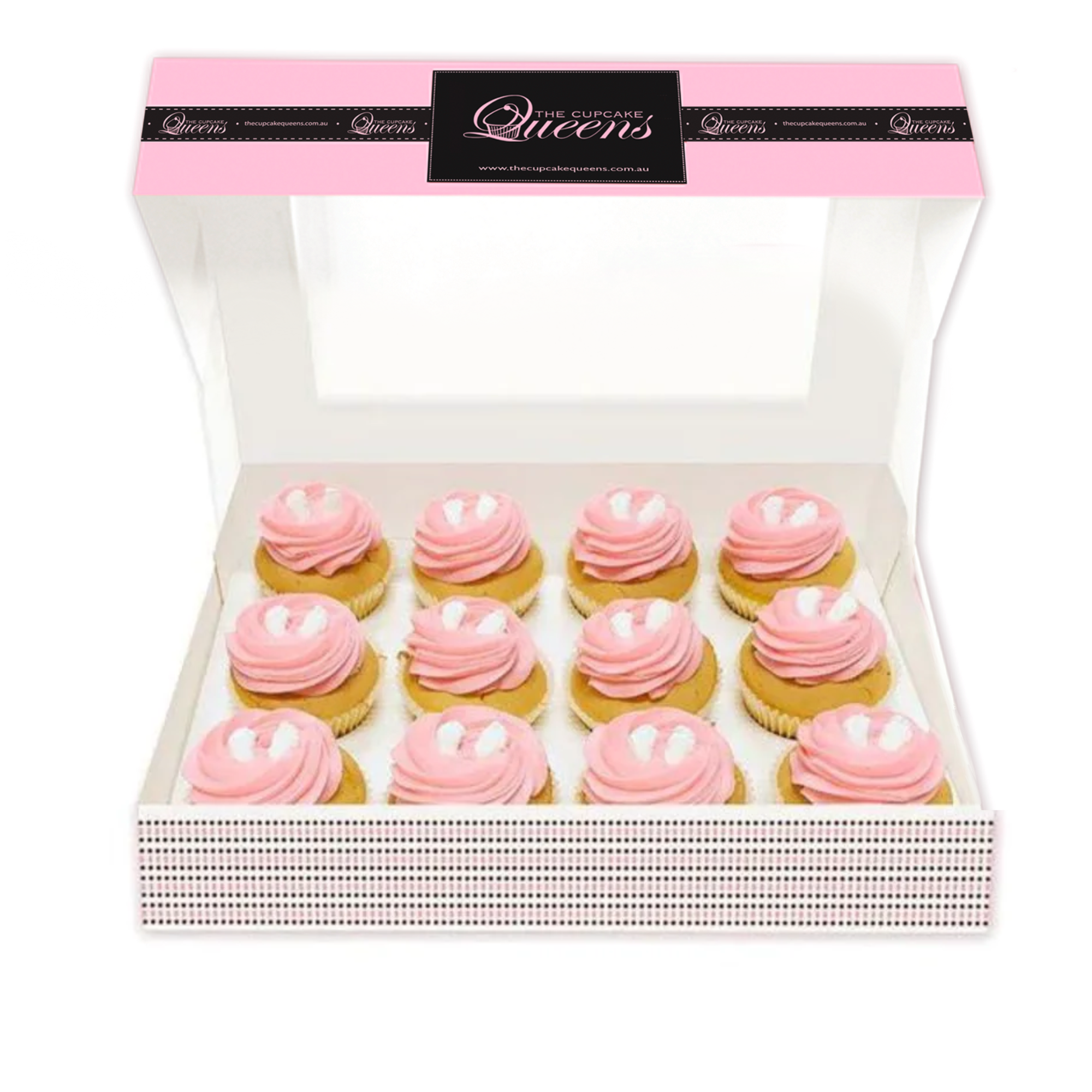 Baby Pink Deluxe Gift Box-The Cupcake Queens