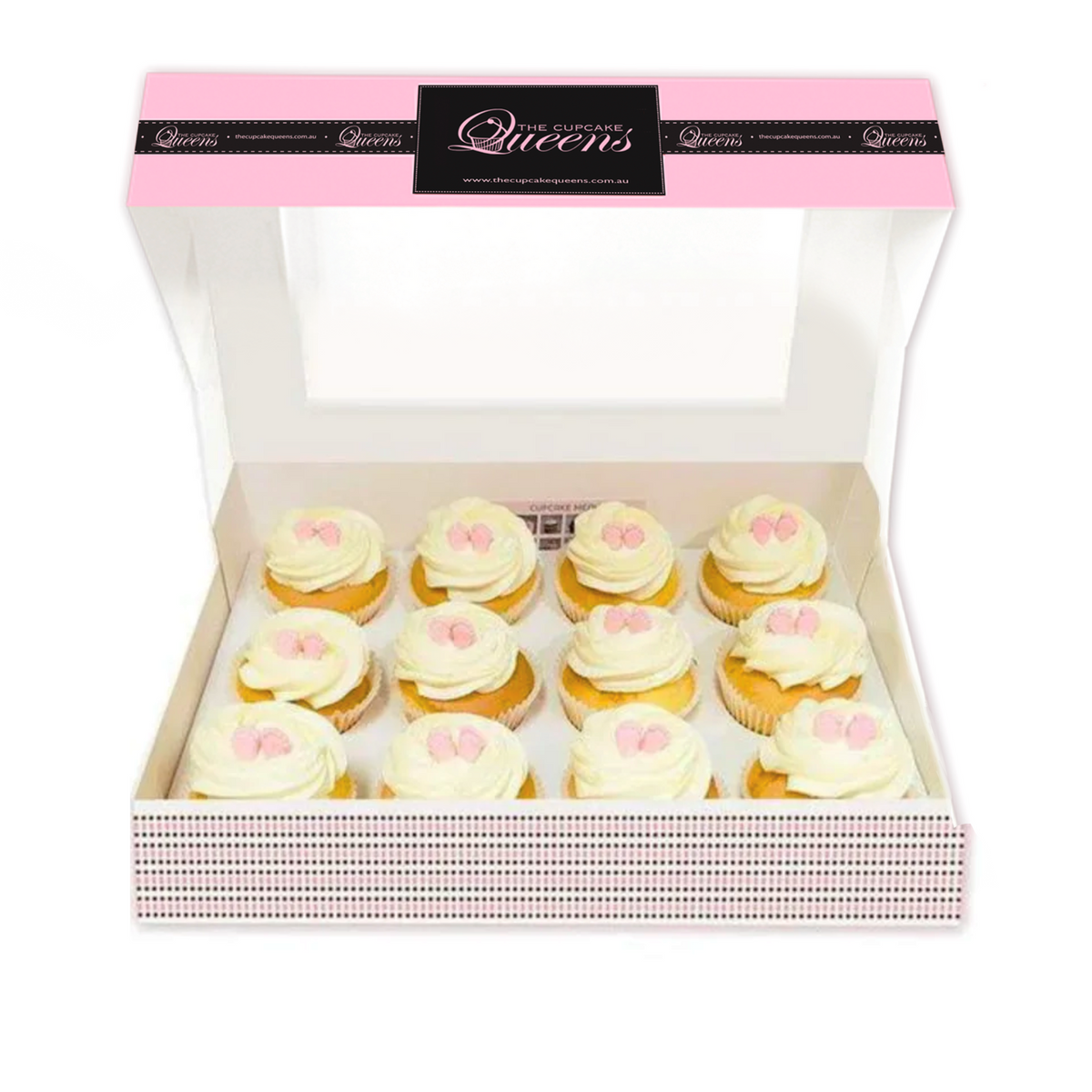 Baby Pink Feet Gift Box-The Cupcake Queens