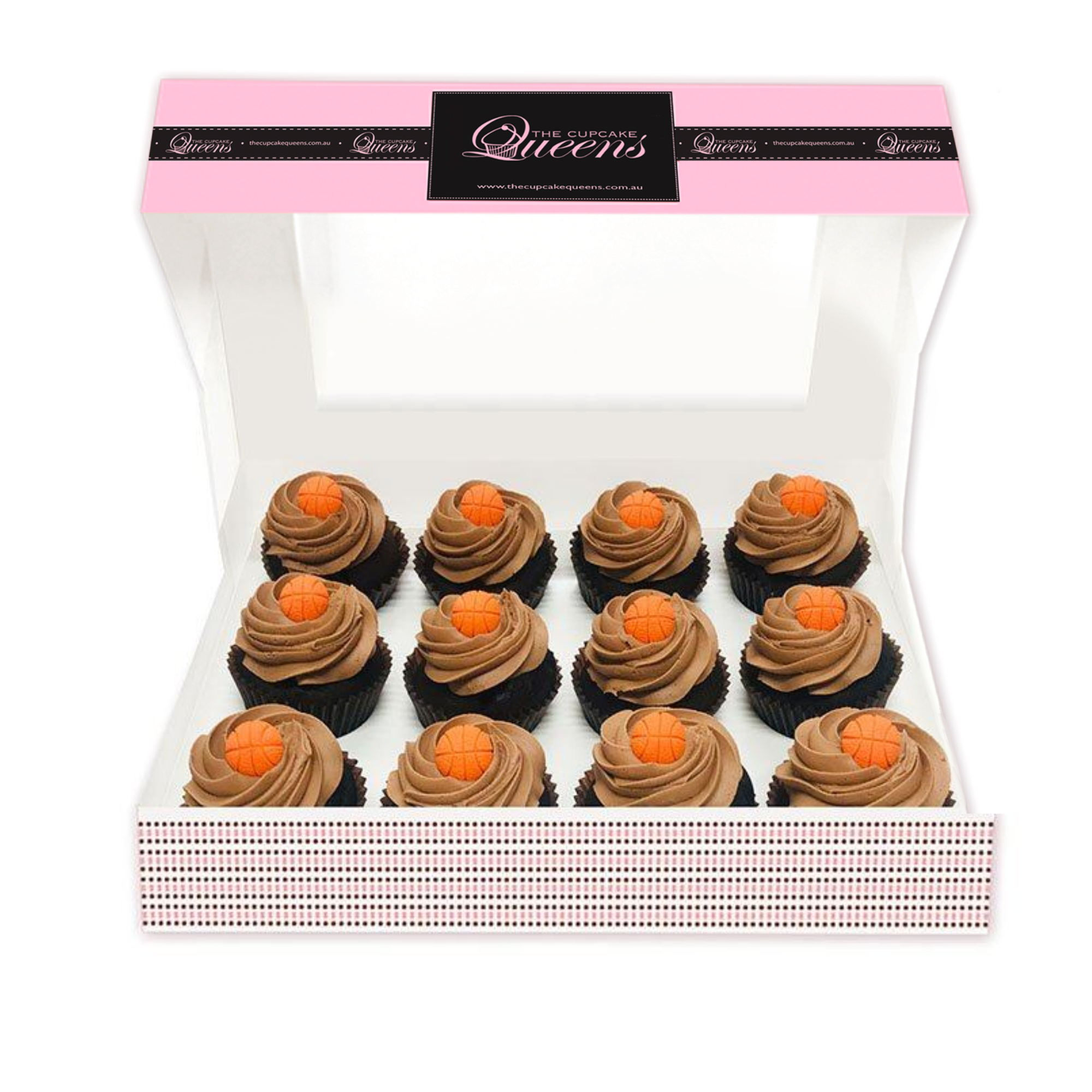 Basketball Regular size Gift Box-The Cupcake Queens