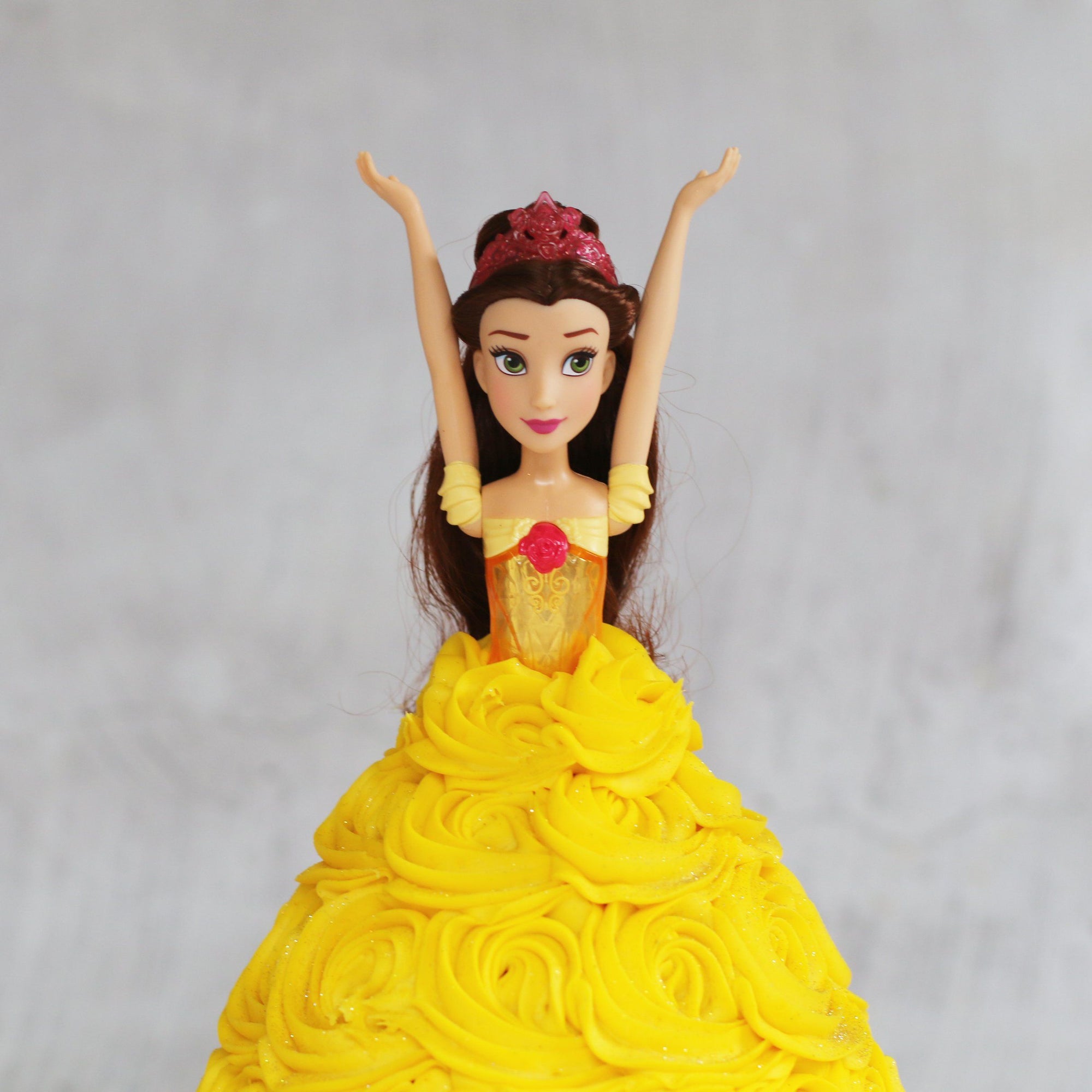 Belle Doll Cake-The Cupcake Queens