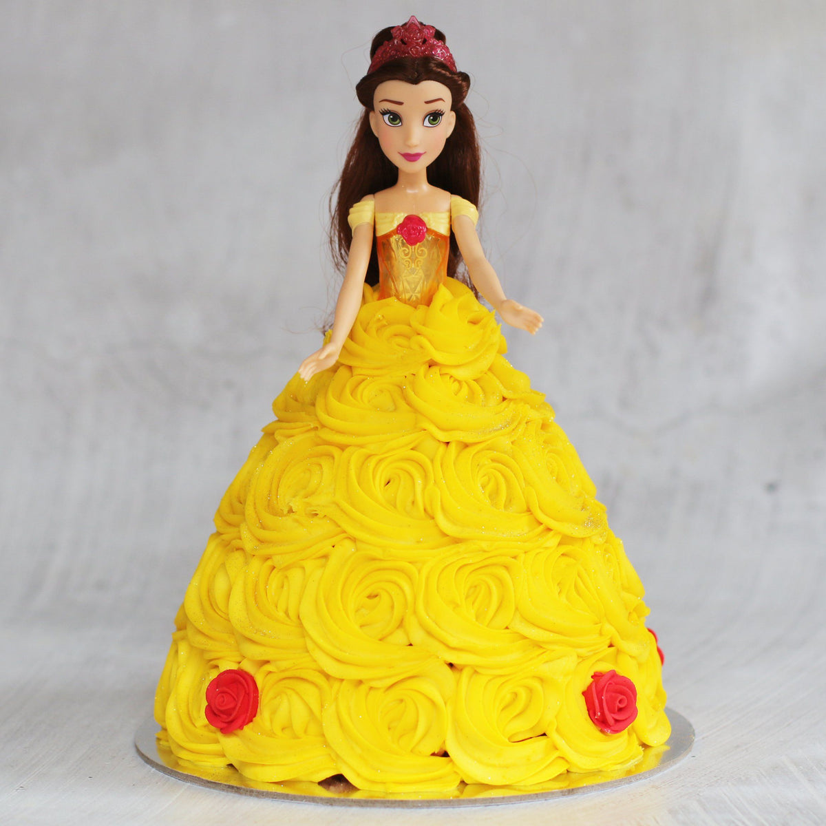 Belle Doll Cake-The Cupcake Queens