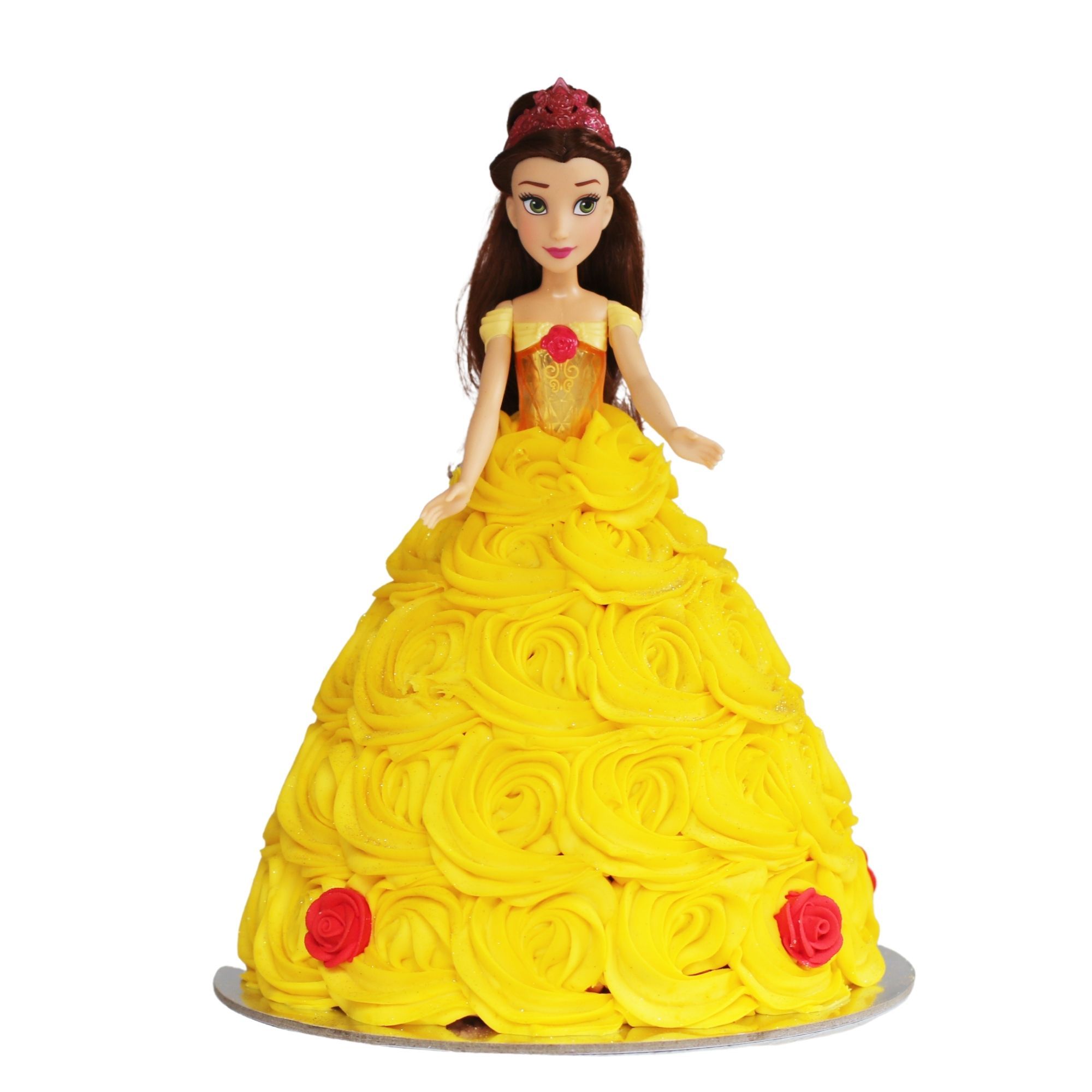 belle doll cake