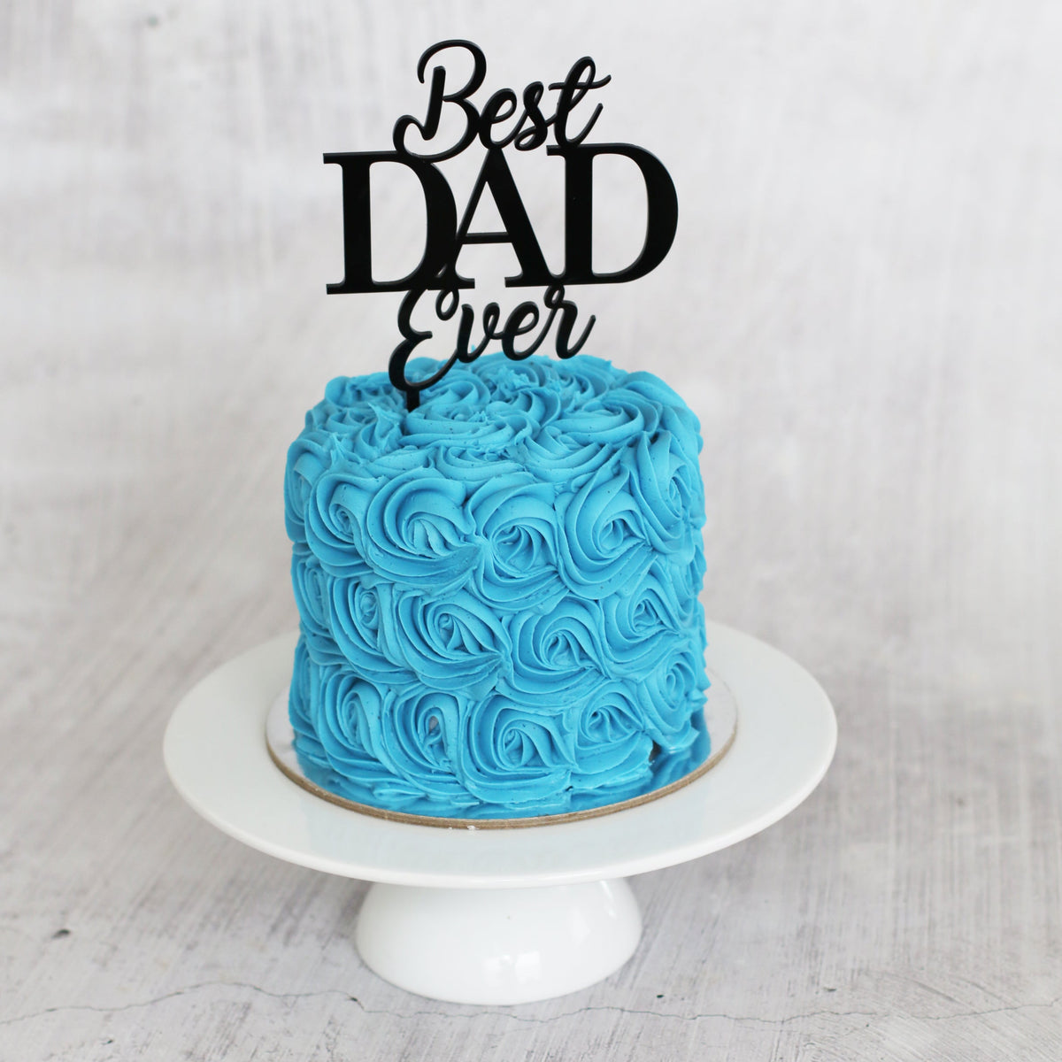 Best Dad Ever Cake-The Cupcake Queens