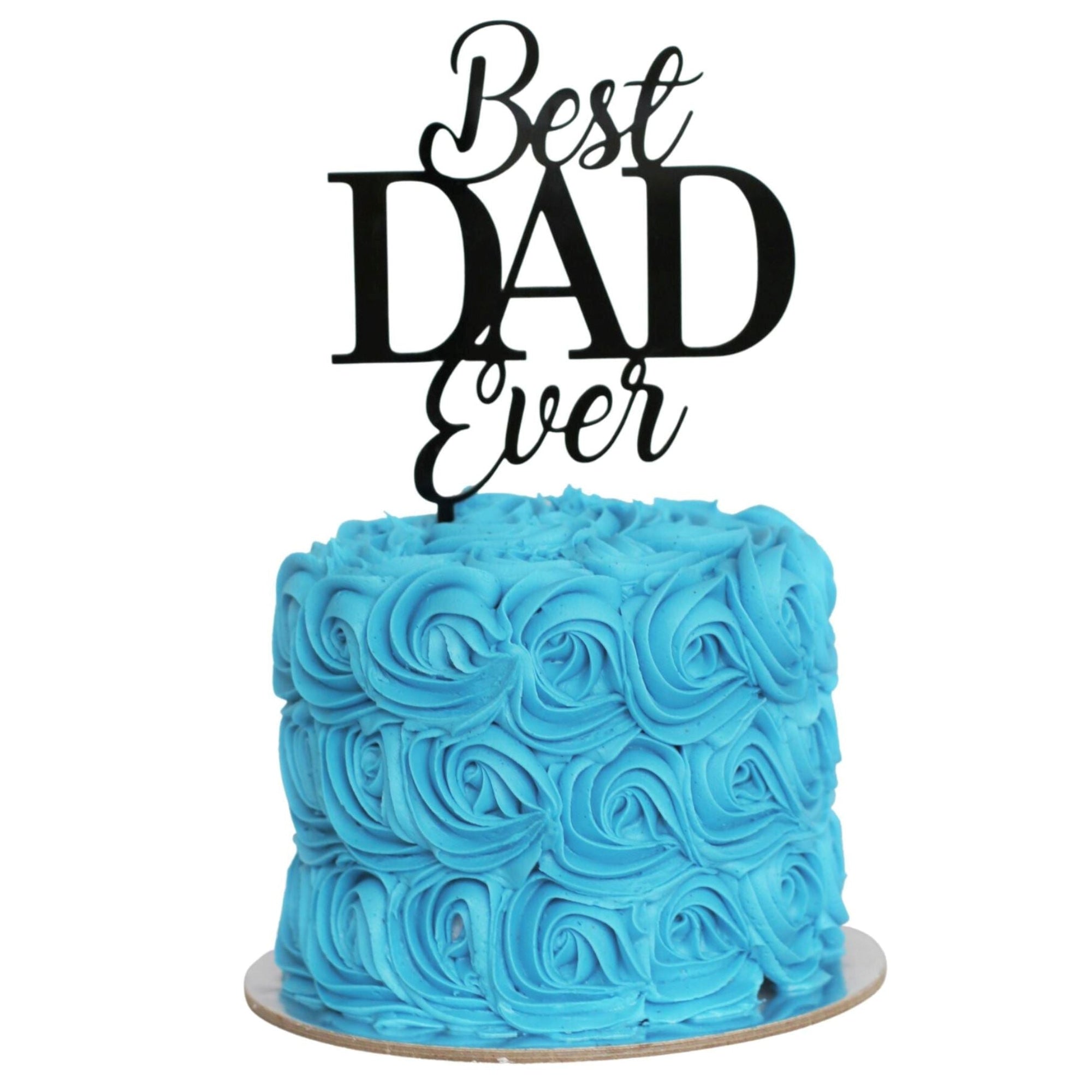 Best Dad Ever Cake-The Cupcake Queens