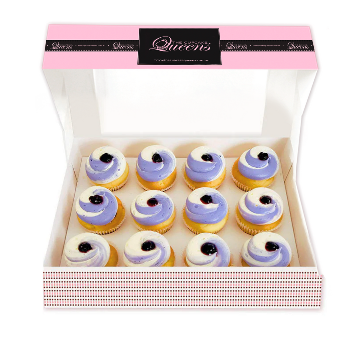 Blueberry Cheesecake Gift Box-The Cupcake Queens