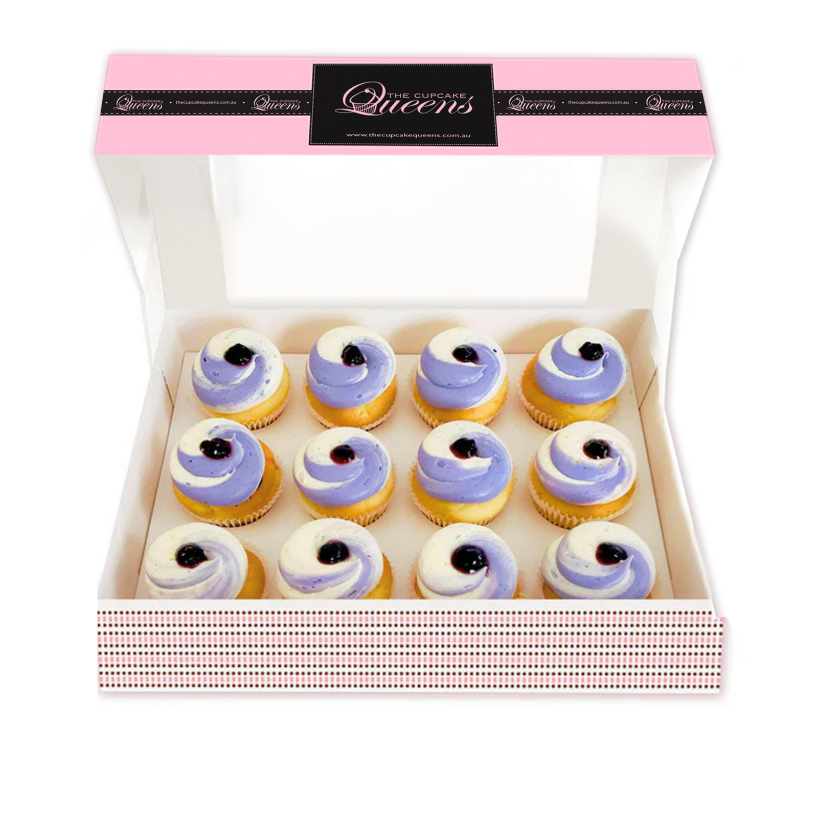 Blueberry Cheesecake Gift Box-The Cupcake Queens