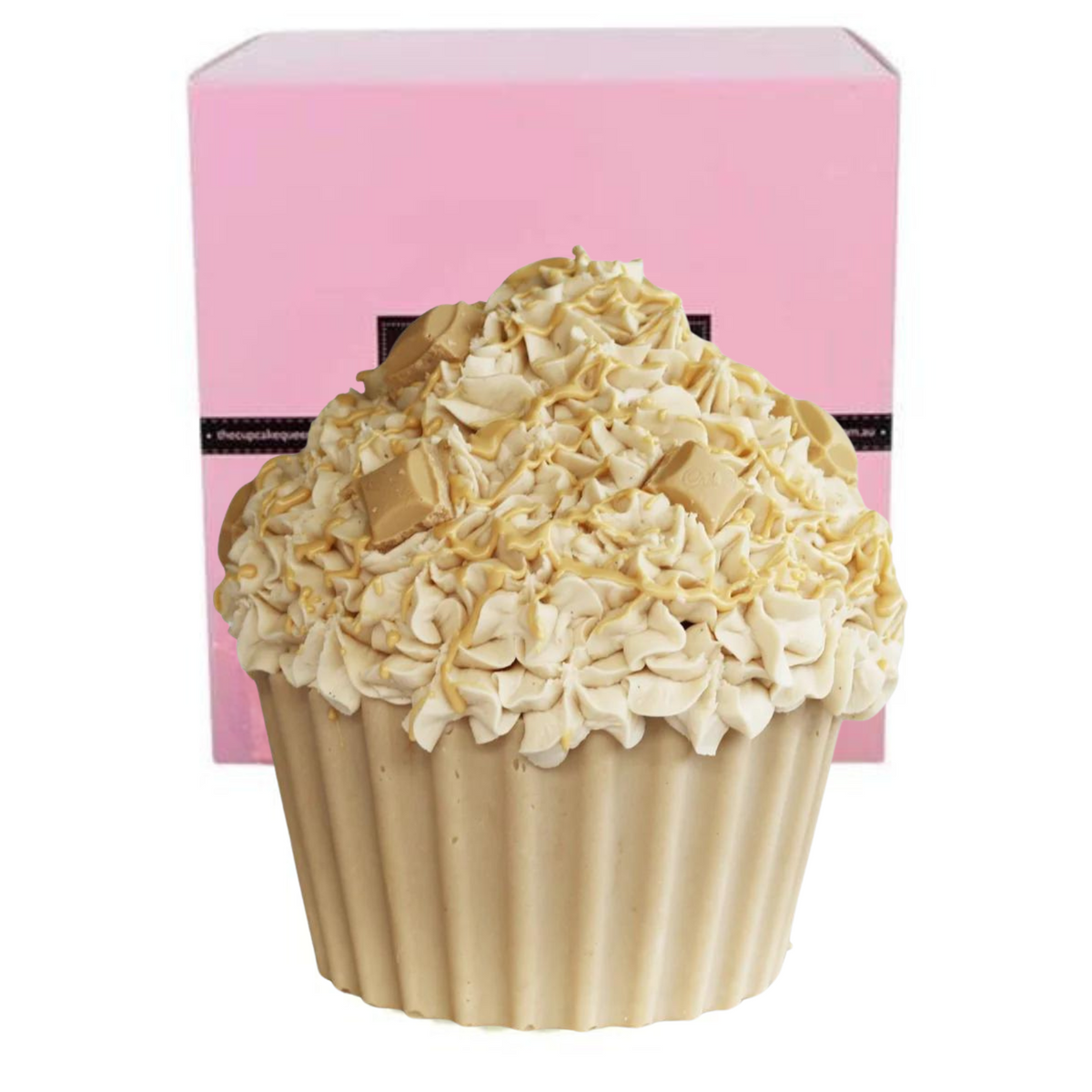 Caramilk Giant Cupcake Cake-The Cupcake Queens