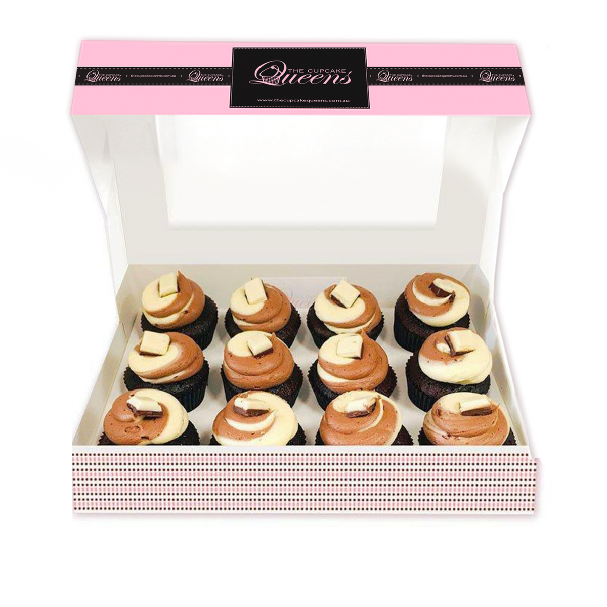 Choc Cheesecake Regular Gift Box-The Cupcake Queens