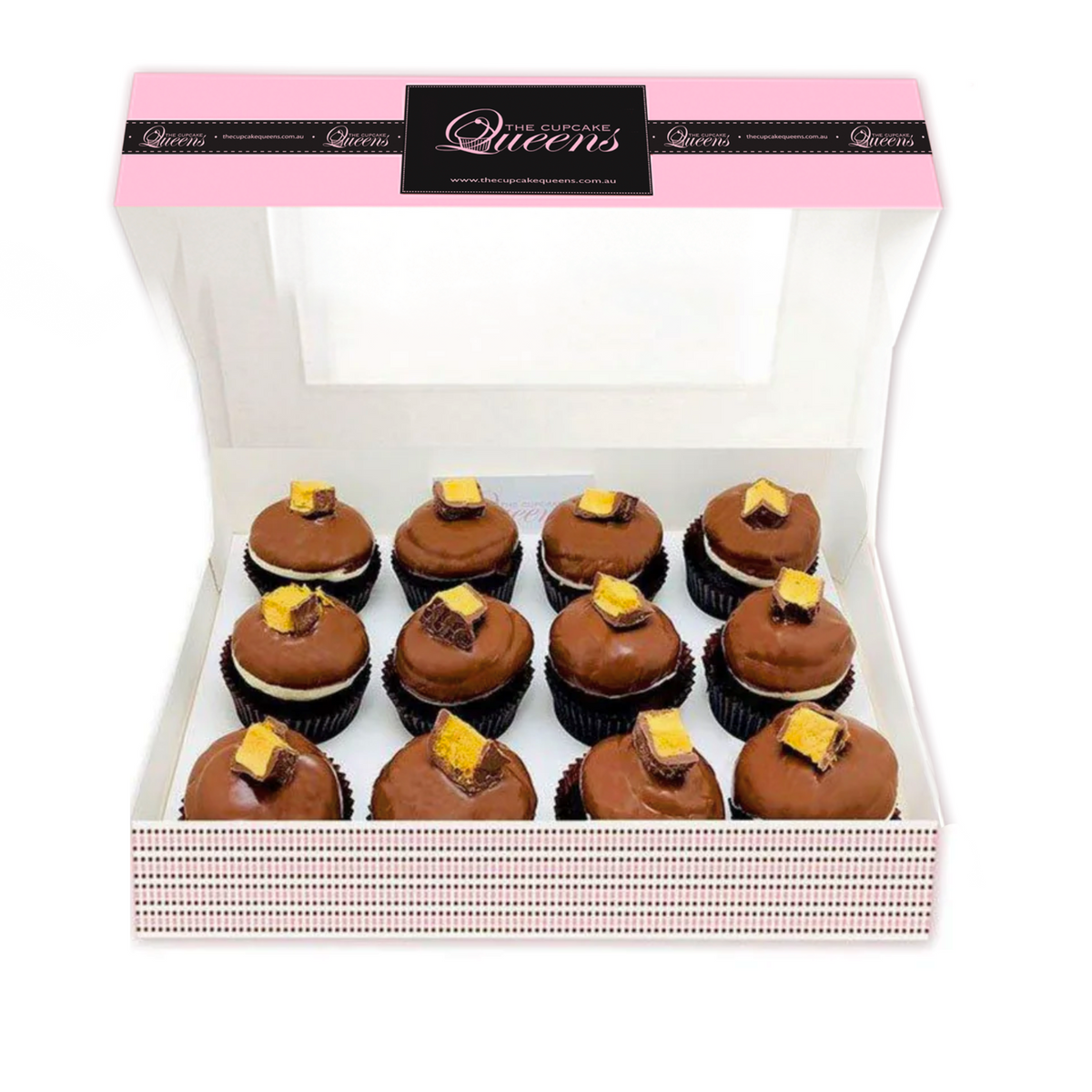 Choc Honeycomb Regular Gift Box-The Cupcake Queens