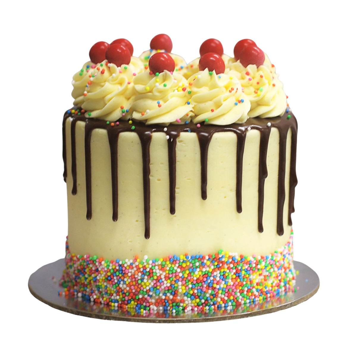 Choc Sundae Drip Cake-The Cupcake Queens