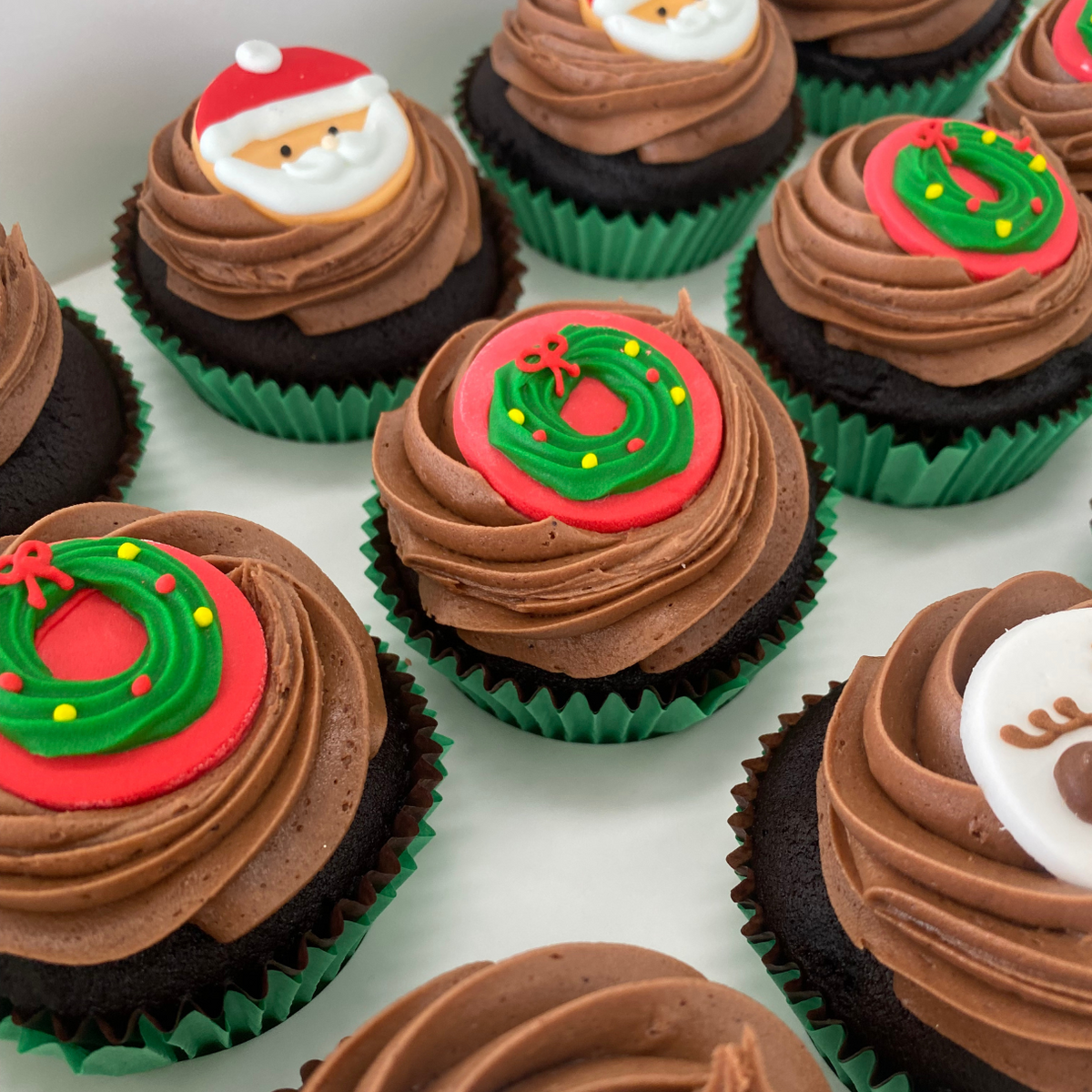 Christmas Chocolate Gift box-The Cupcake Queens