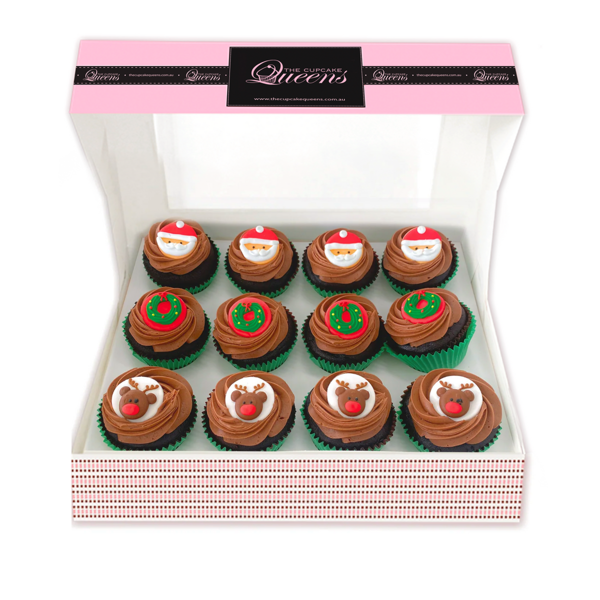 Christmas Chocolate Gift box-The Cupcake Queens