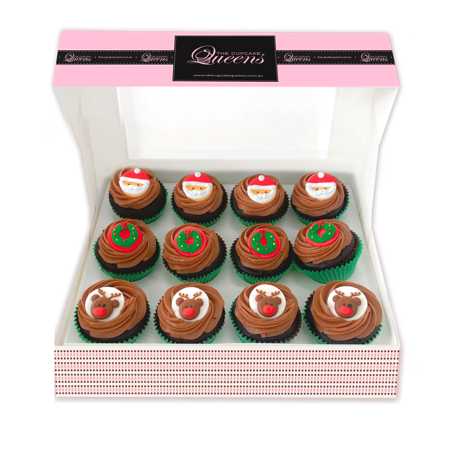 Christmas Chocolate Gift box-The Cupcake Queens
