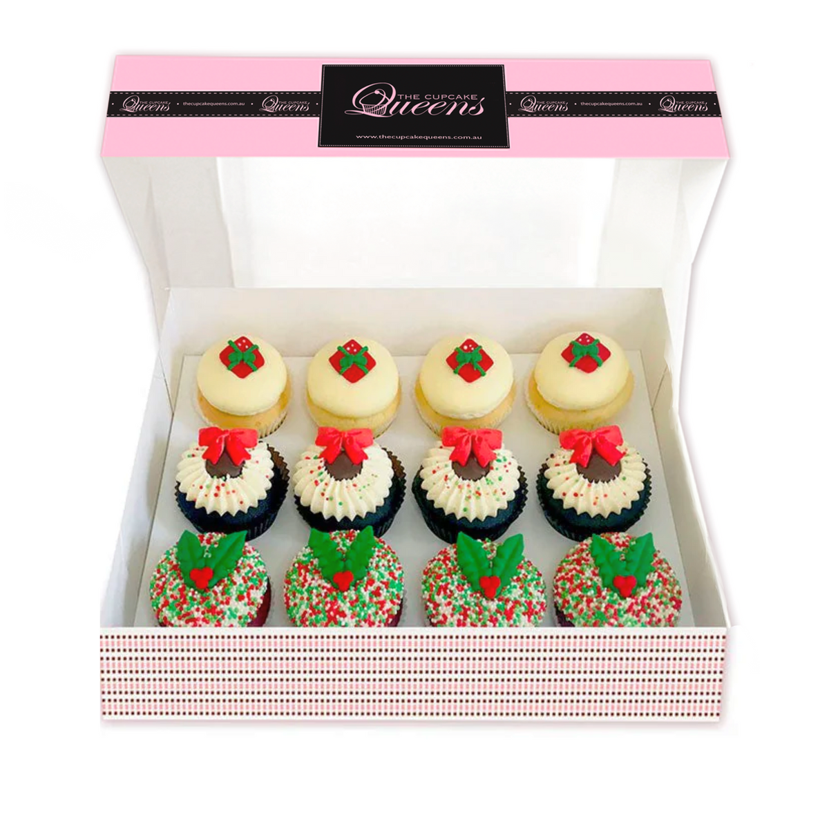 Christmas Deluxe Regular Gift Box-The Cupcake Queens