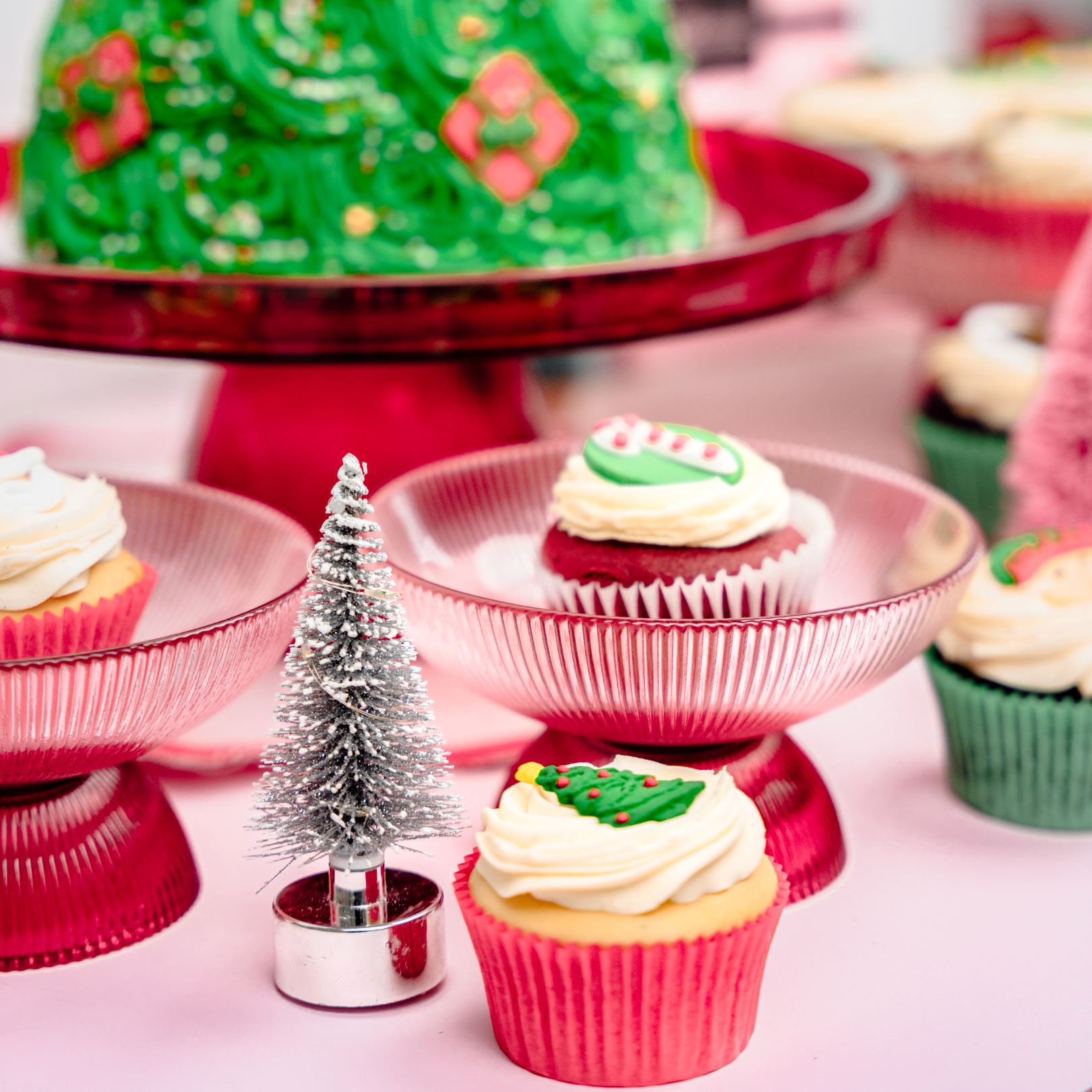 Christmas Vanilla Gift box-The Cupcake Queens