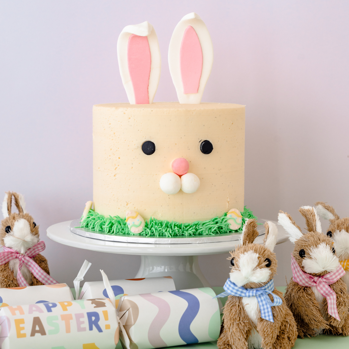 Easter Bunny Cake-The Cupcake Queens