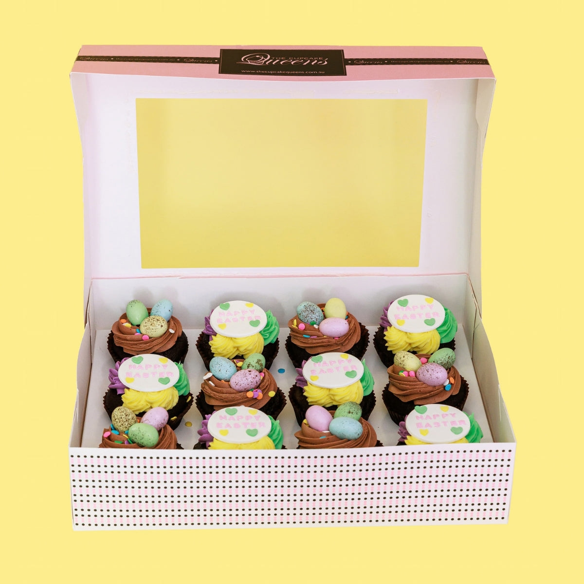 Deluxe Easter Cupcakes Regular Gift Box