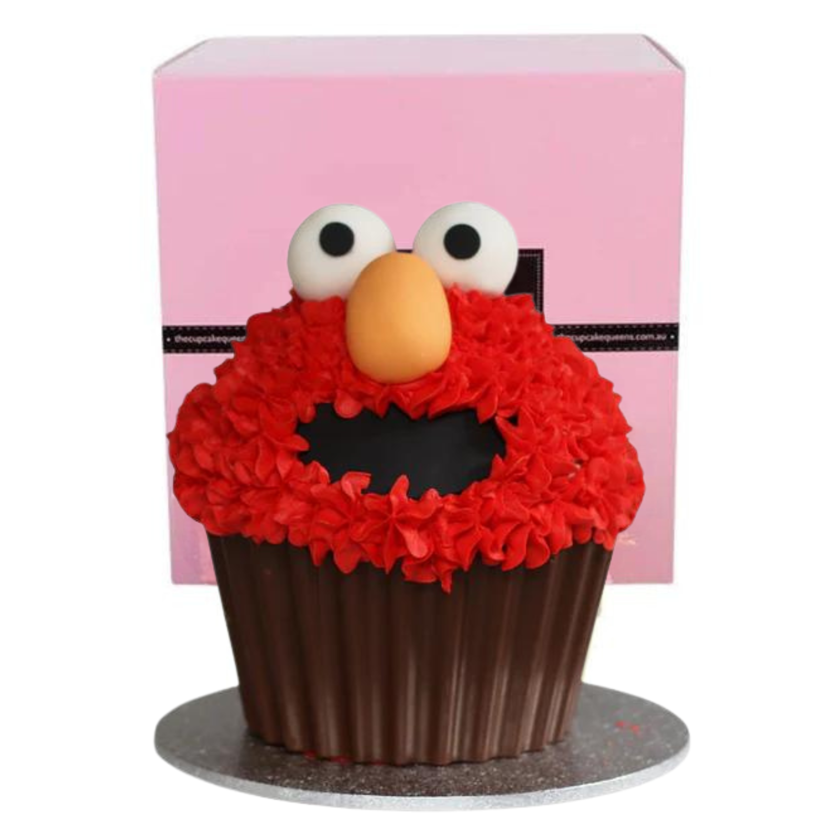Elmo Cupcake Cake Pattern Elmo Themed Cupcakes | Elmo Themed Cupcakes