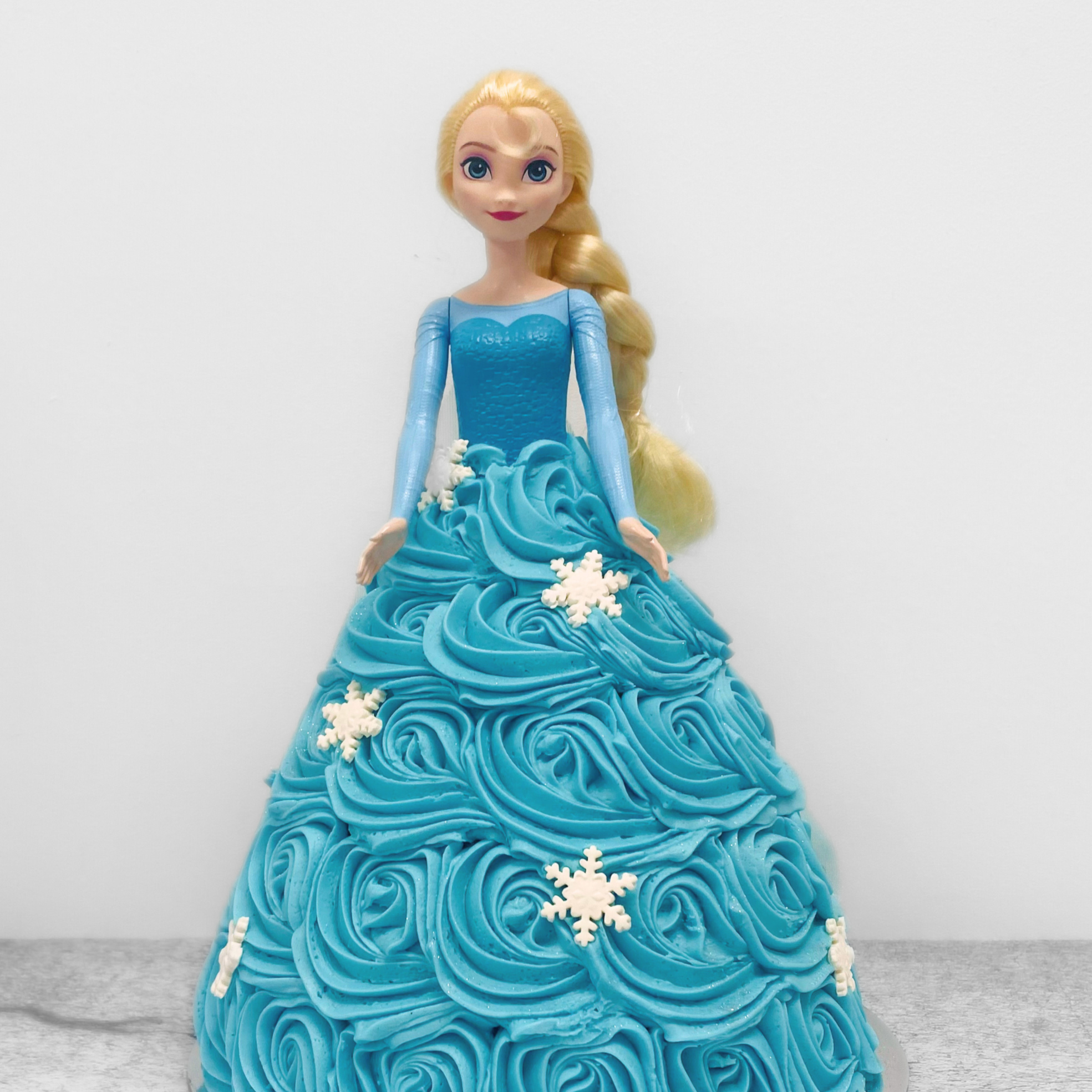 Elsa Frozen Doll Cake The Cupcake Queens