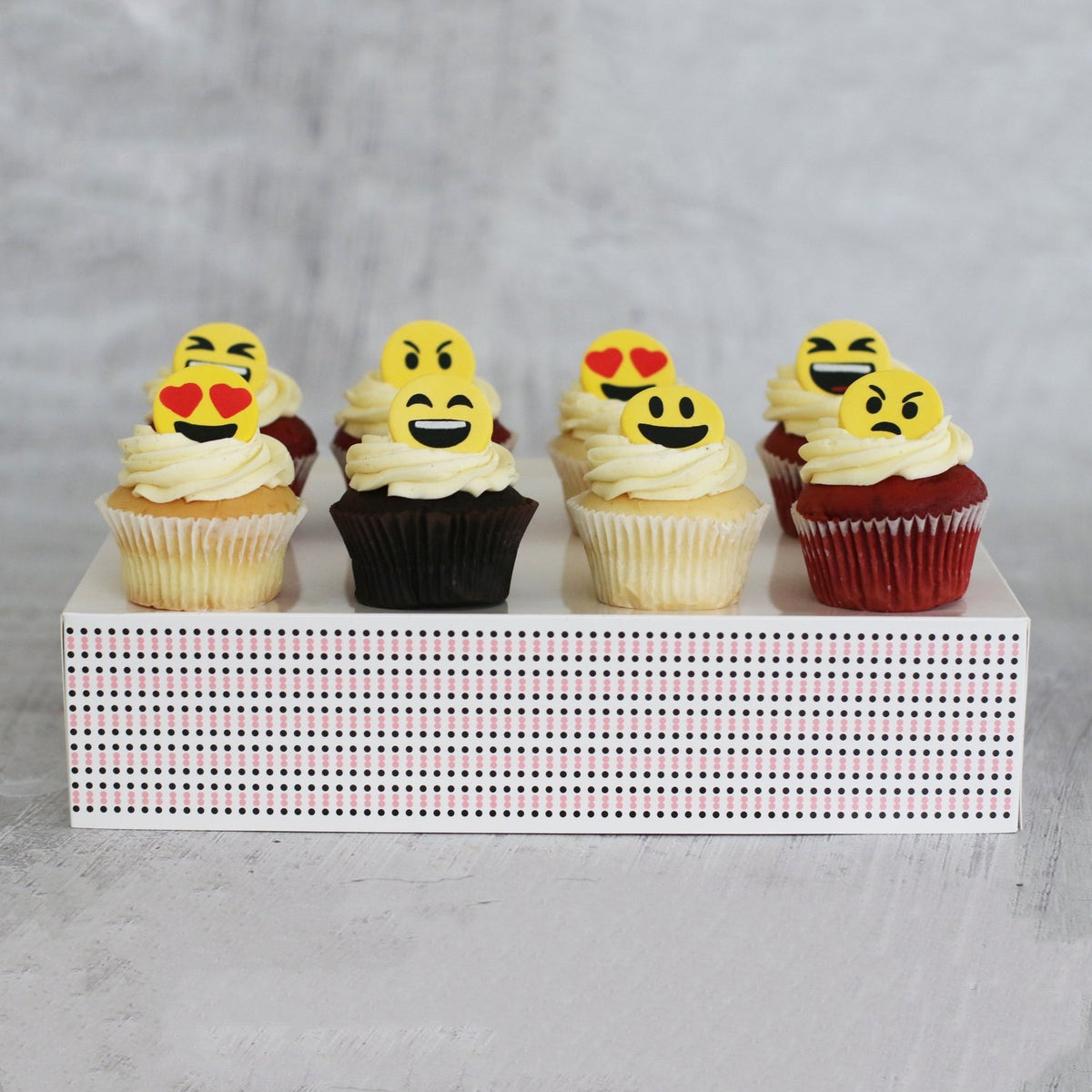 Emoji Regular Gift Box-The Cupcake Queens