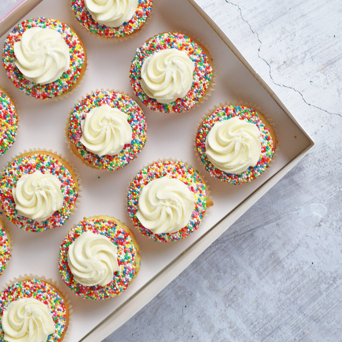 Fairy Bread Regular Gift Box-The Cupcake Queens