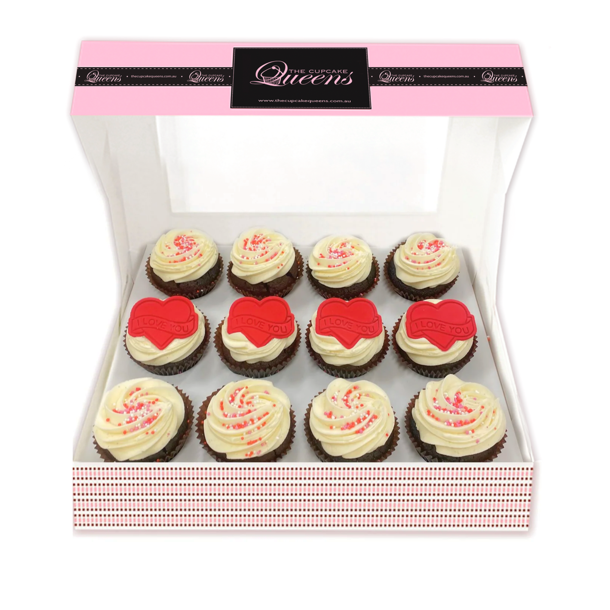 Gluten Friendly Valentine's Day Regular Gift Box-The Cupcake Queens