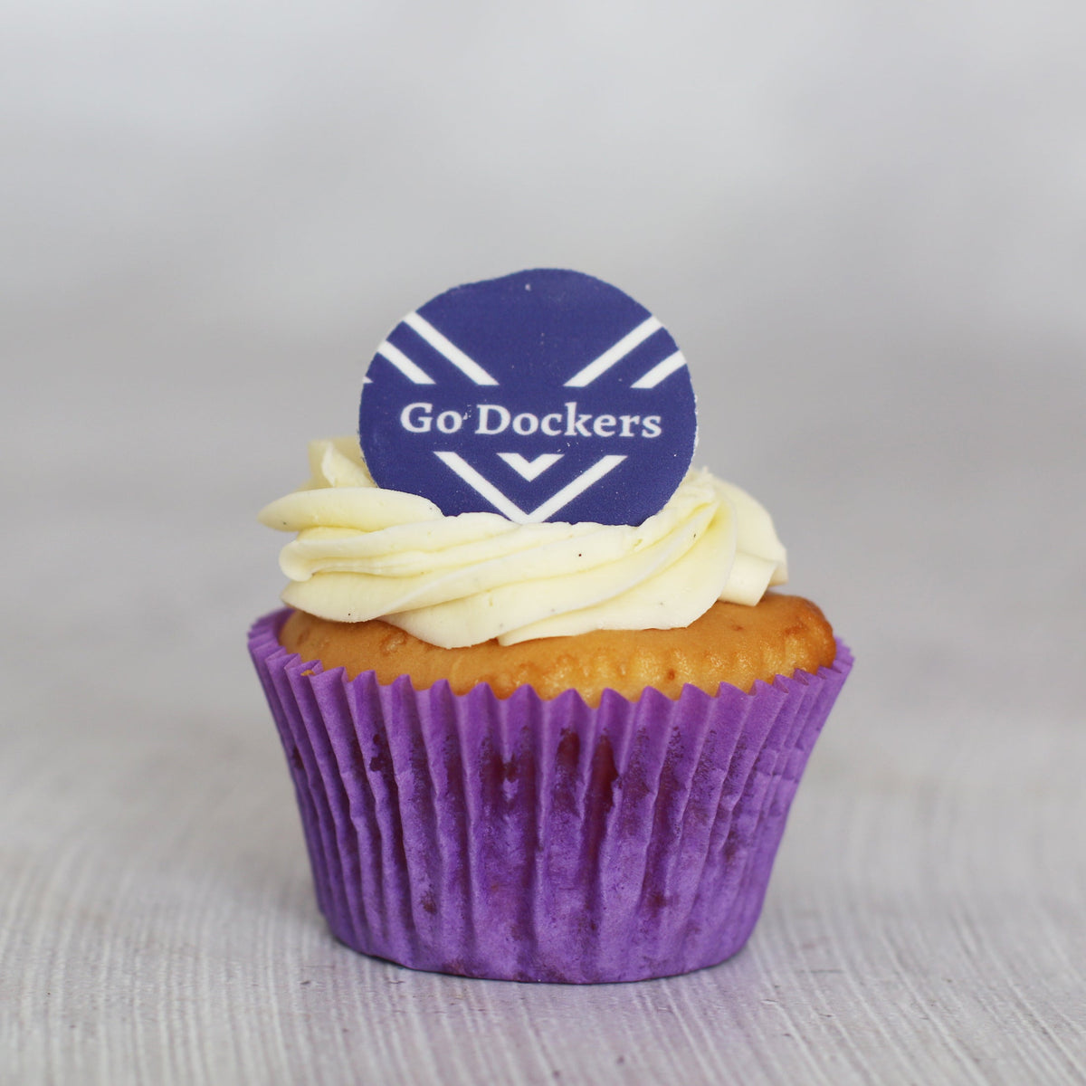 Go Dockers - Football Cupcakes-The Cupcake Queens