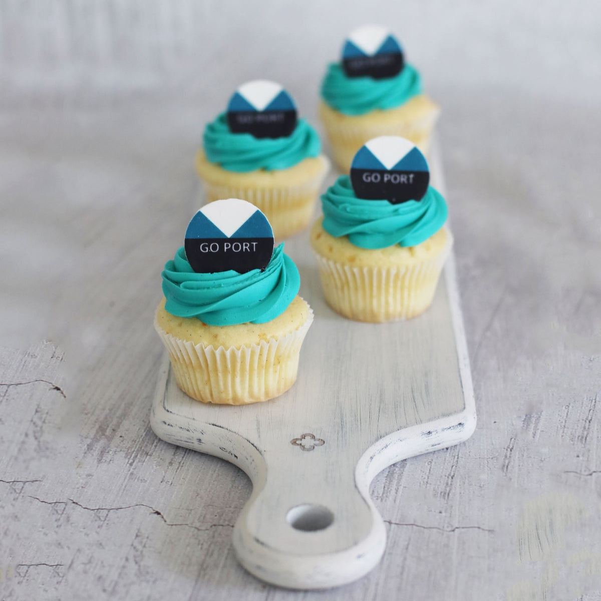 Go Port - Football Cupcakes-The Cupcake Queens