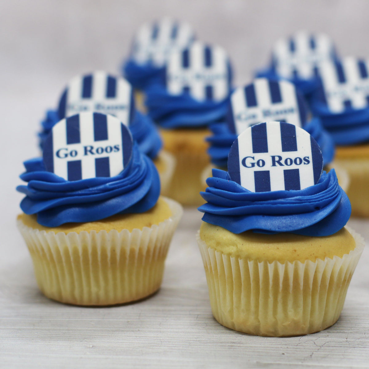 Go Roos - Football Cupcakes-The Cupcake Queens