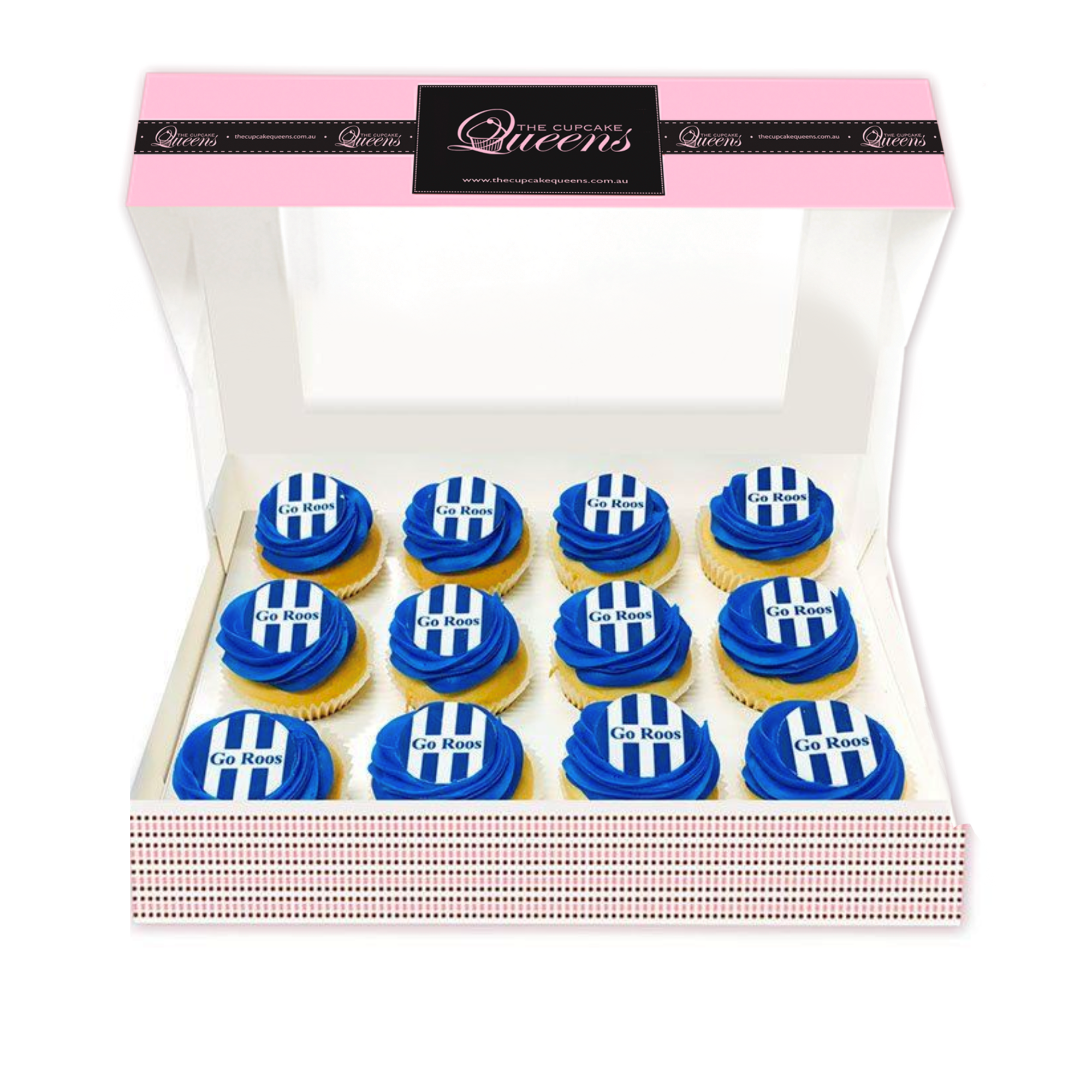 Go Roos - Football Cupcakes-The Cupcake Queens