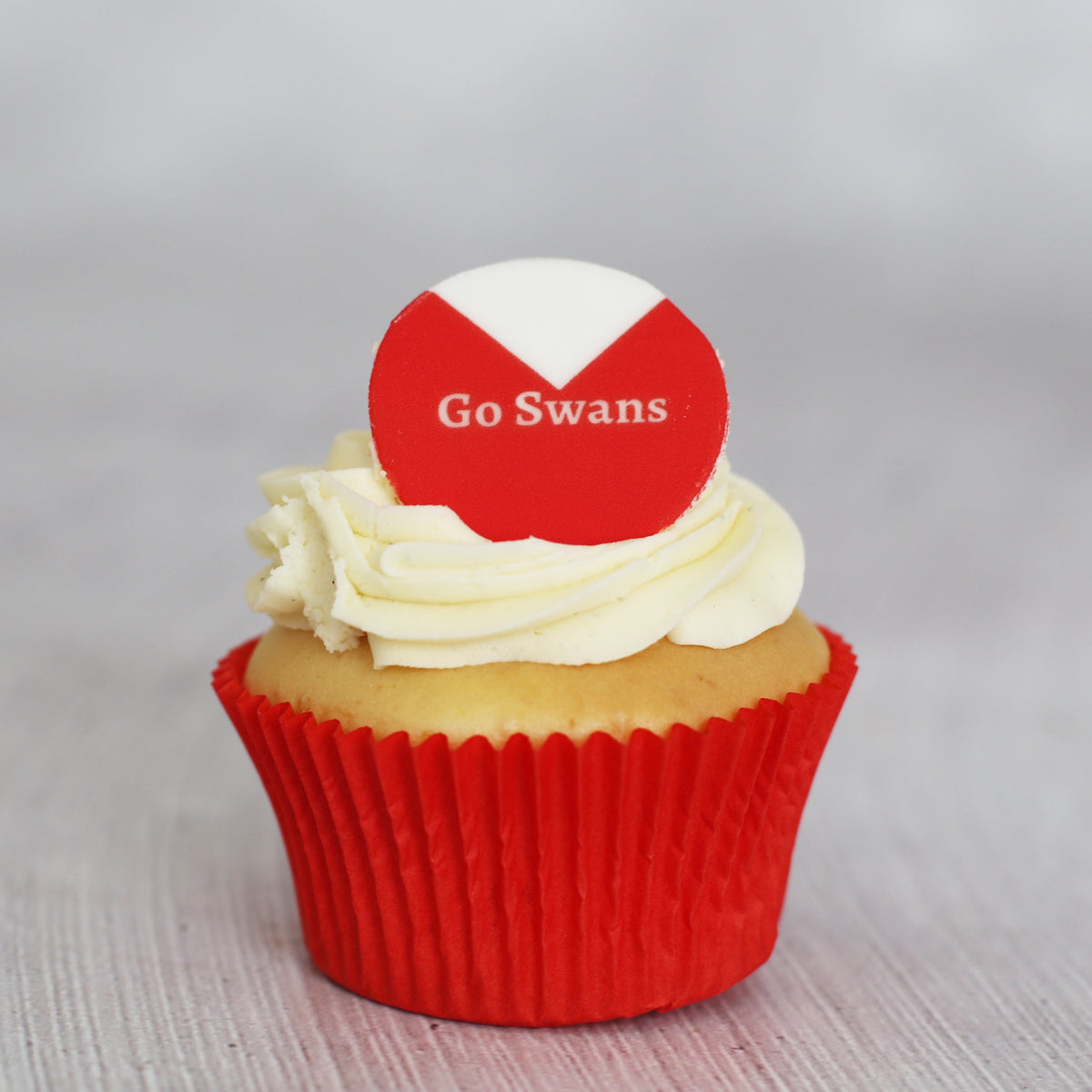 Go Swans - Football Cupcakes-The Cupcake Queens