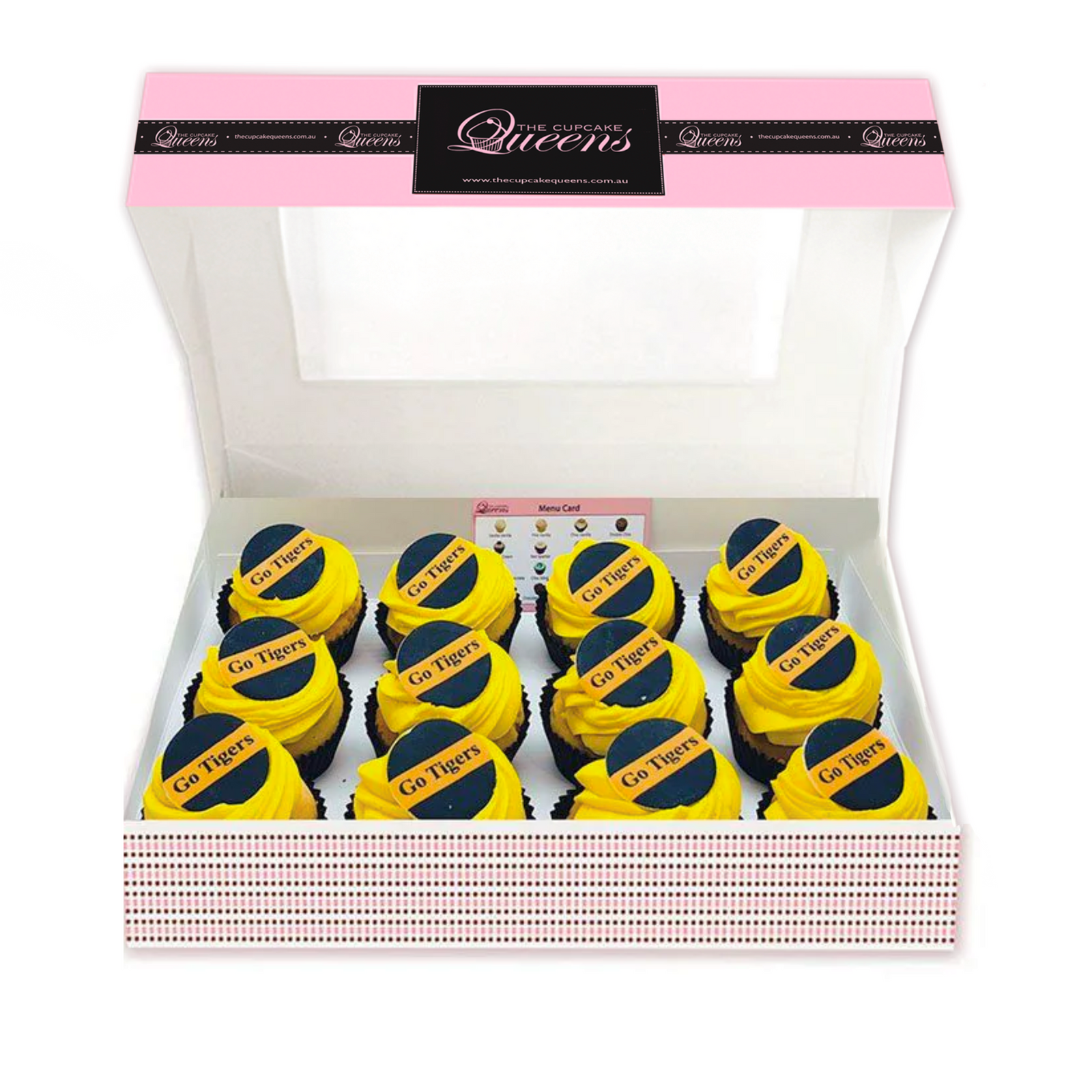 Go Tigers - Football Cupcakes-The Cupcake Queens