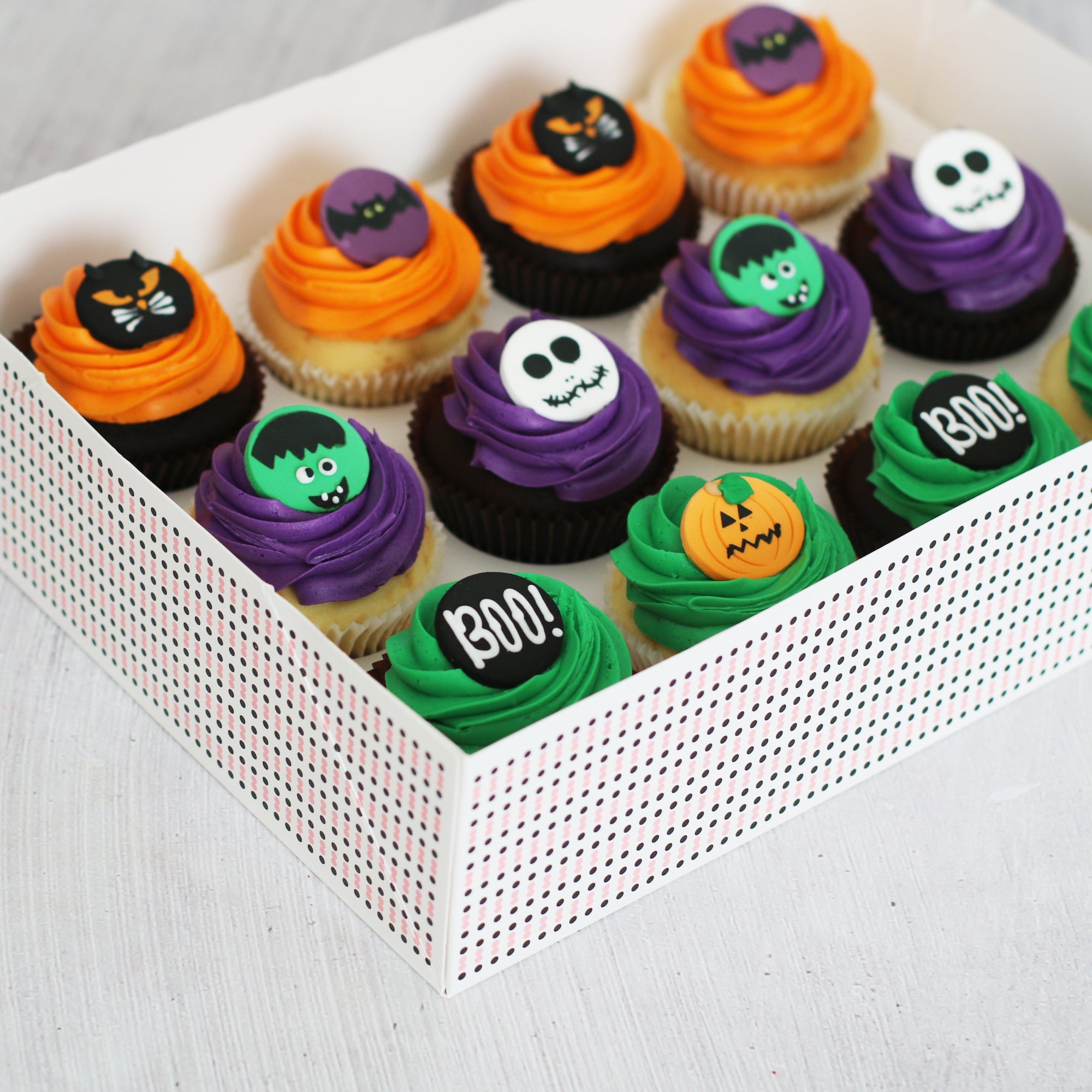 Halloween Regular Gift Box-The Cupcake Queens