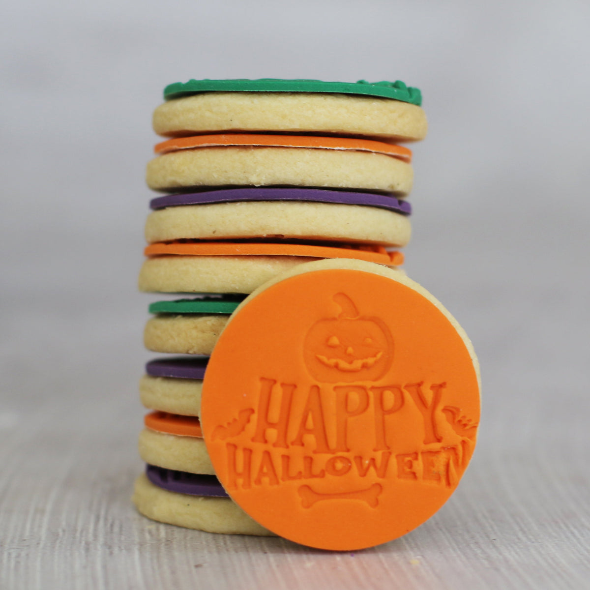 Halloween Shortbread Cookies-The Cupcake Queens