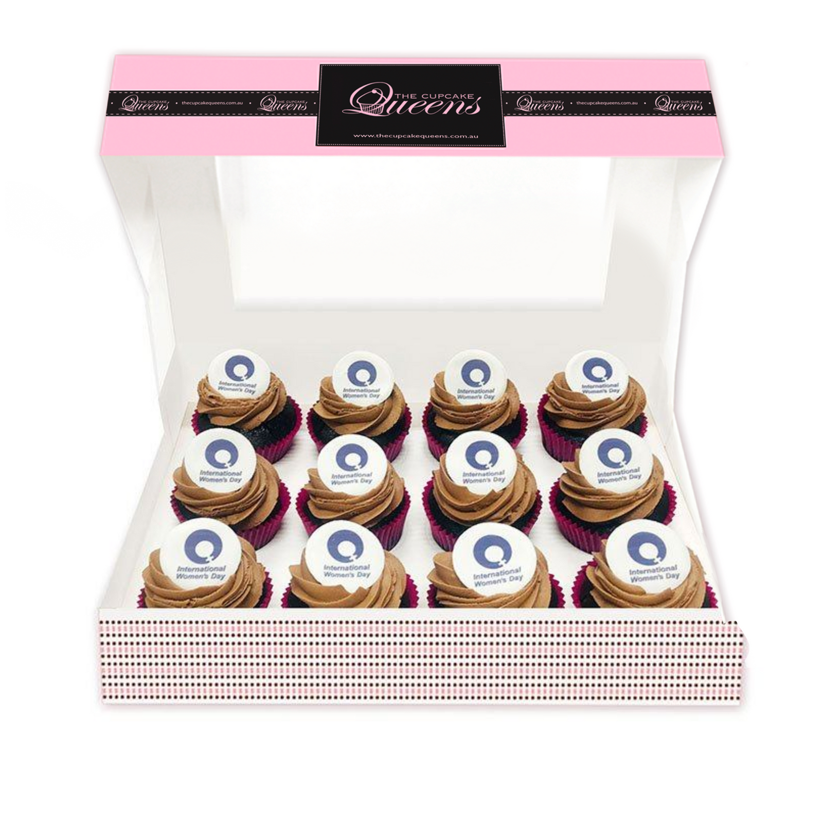 International Women's Day Gluten + Vegan Friendly Regular Gift Box-The Cupcake Queens