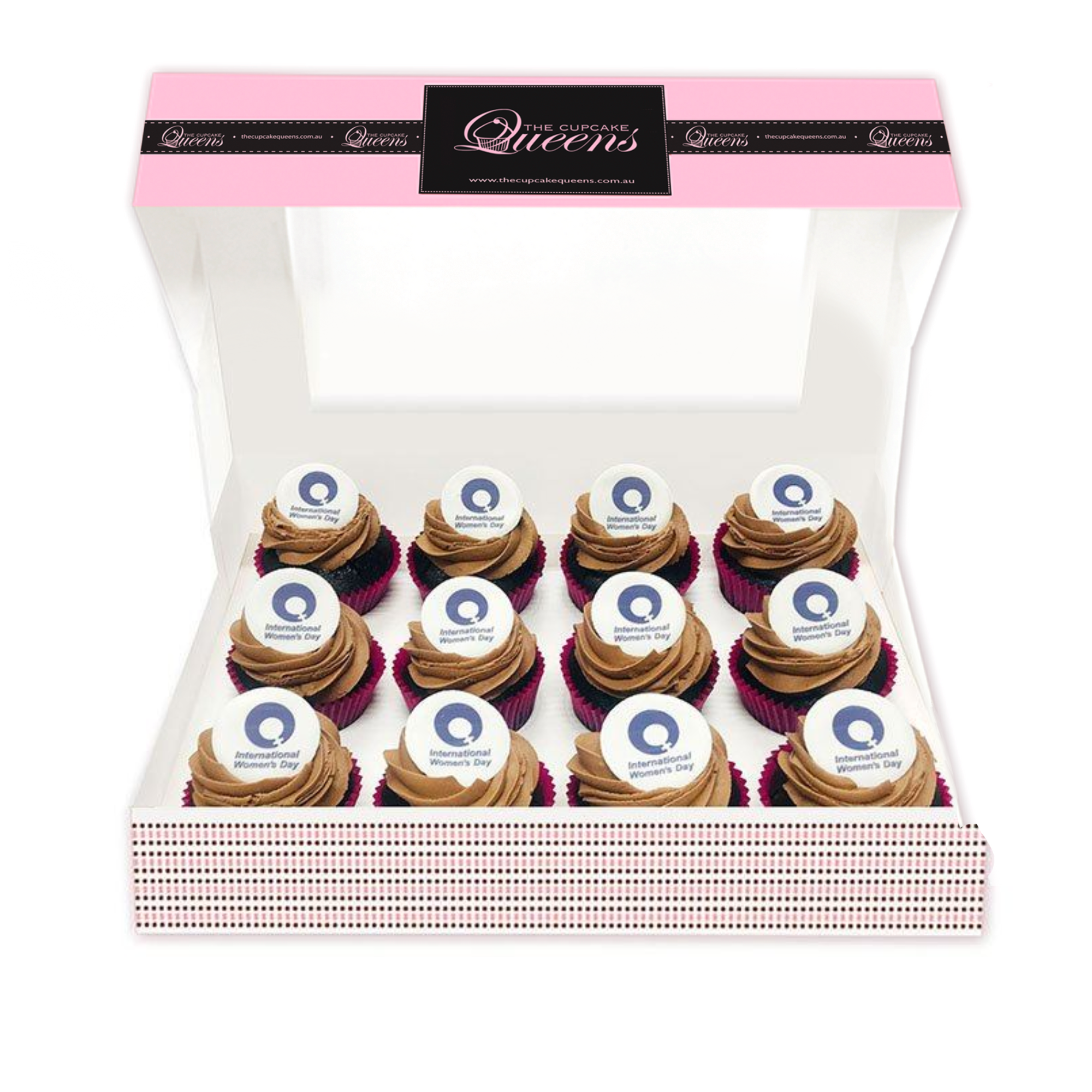 International Women's Day Gluten + Vegan Friendly Regular Gift Box-The Cupcake Queens